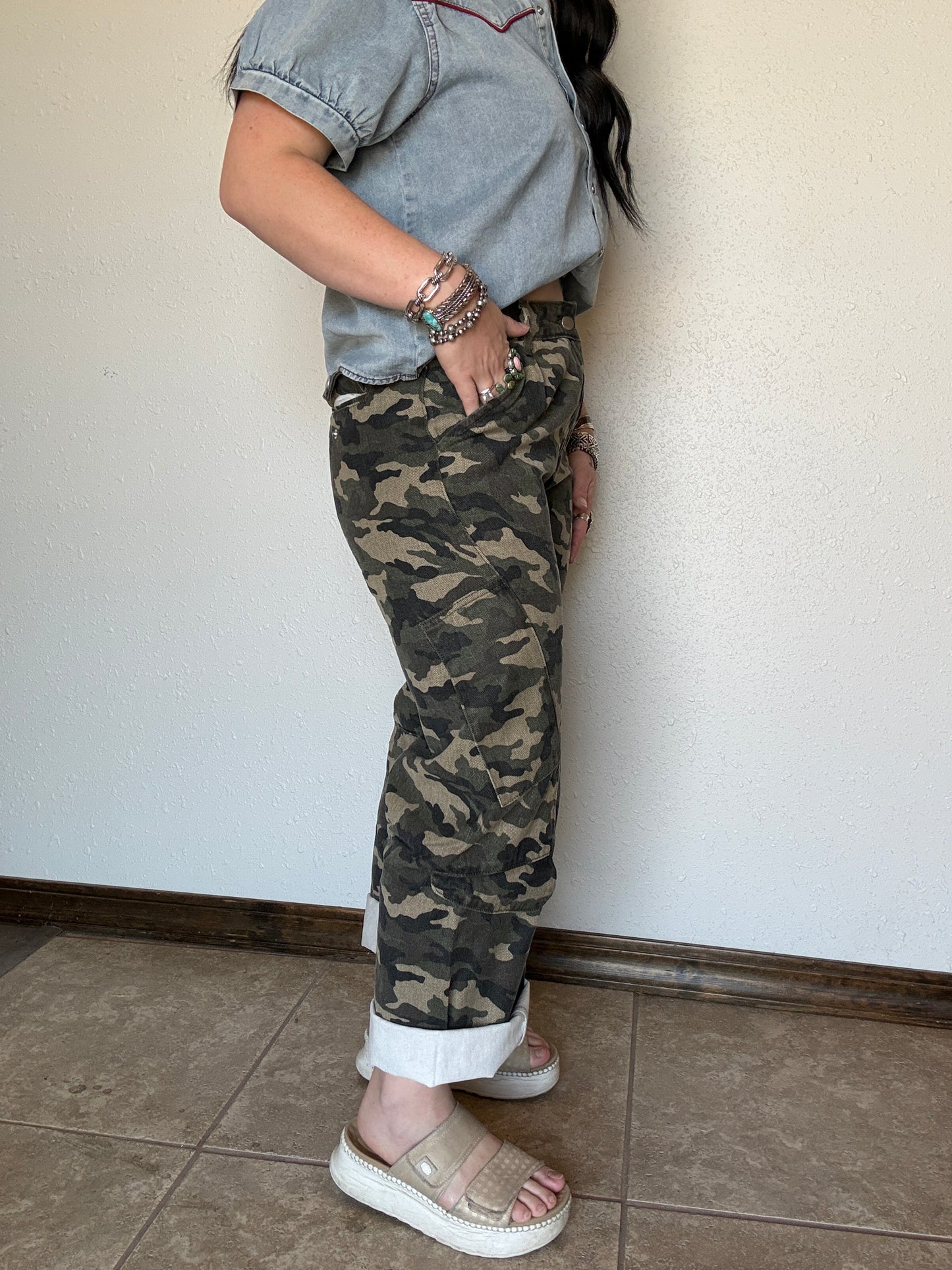 The Castaway Camo Cargo Pants