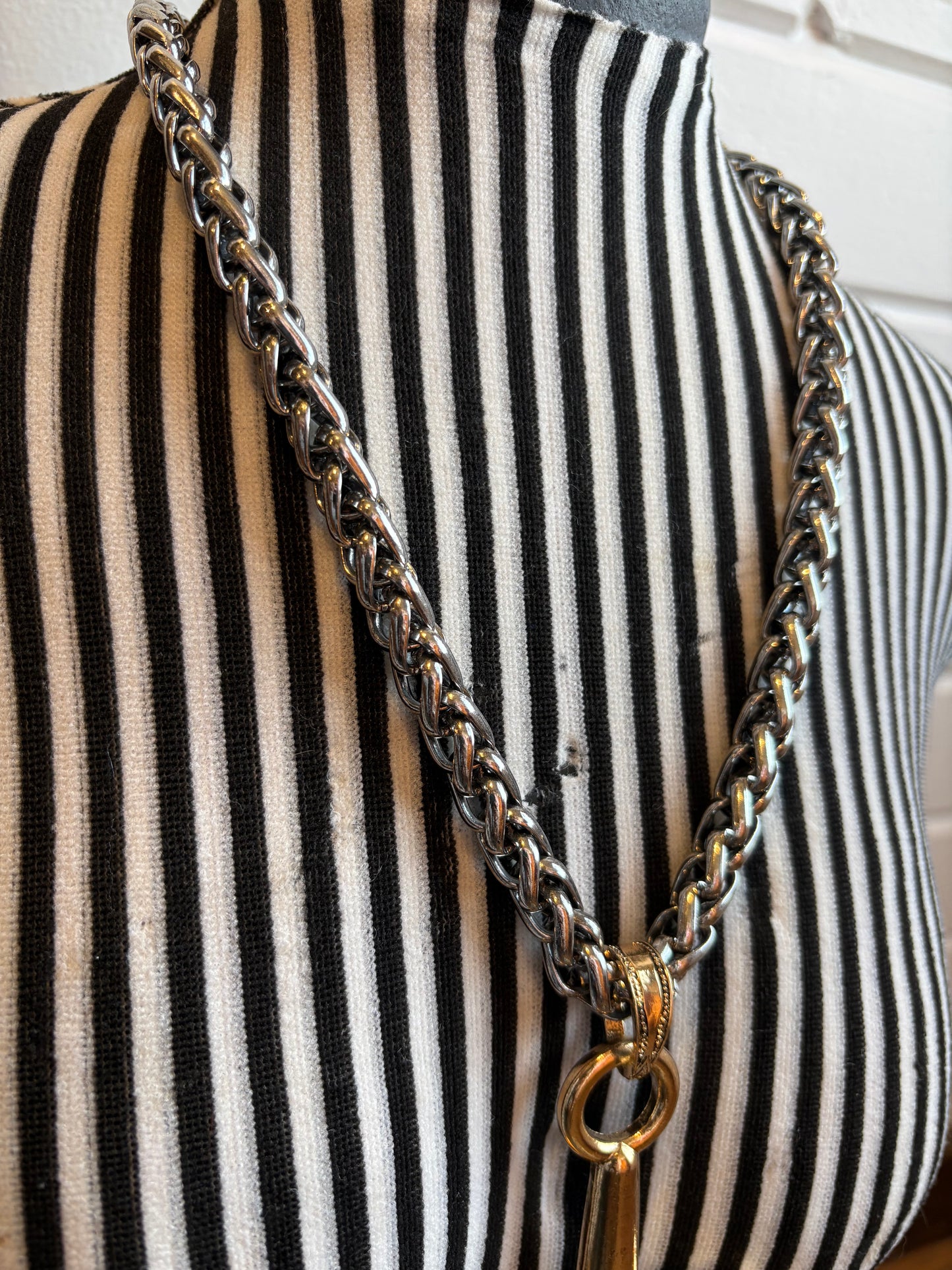 Large Snaffle Bit Necklace *Gold