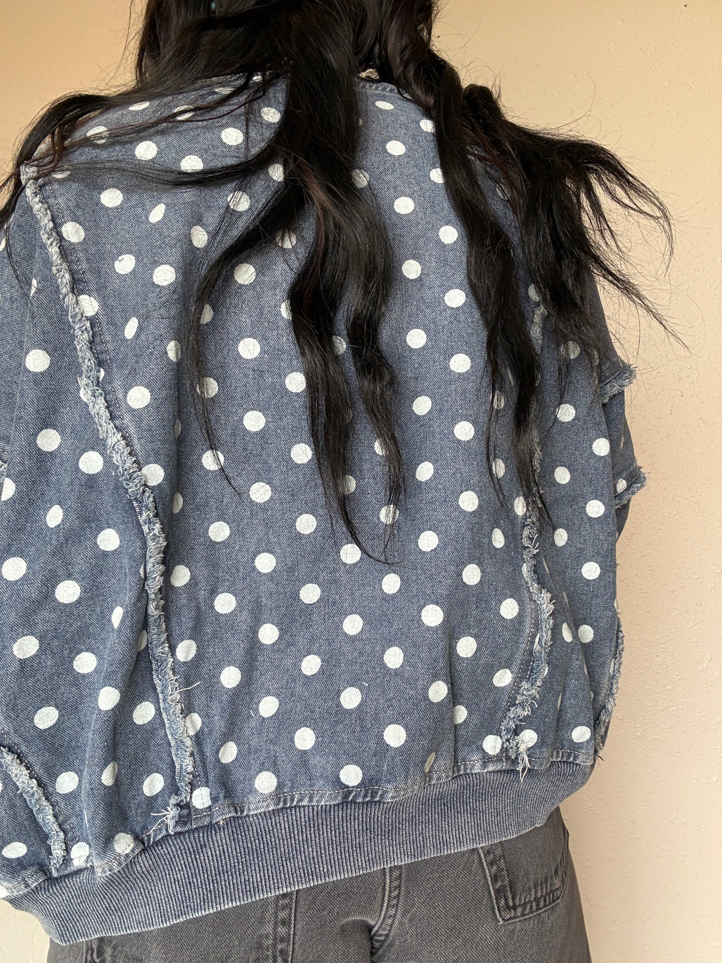 The Denim Dan Polka Dot Sweater