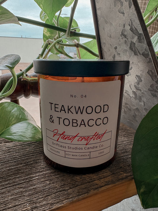 Teakwood Tobacco Candle