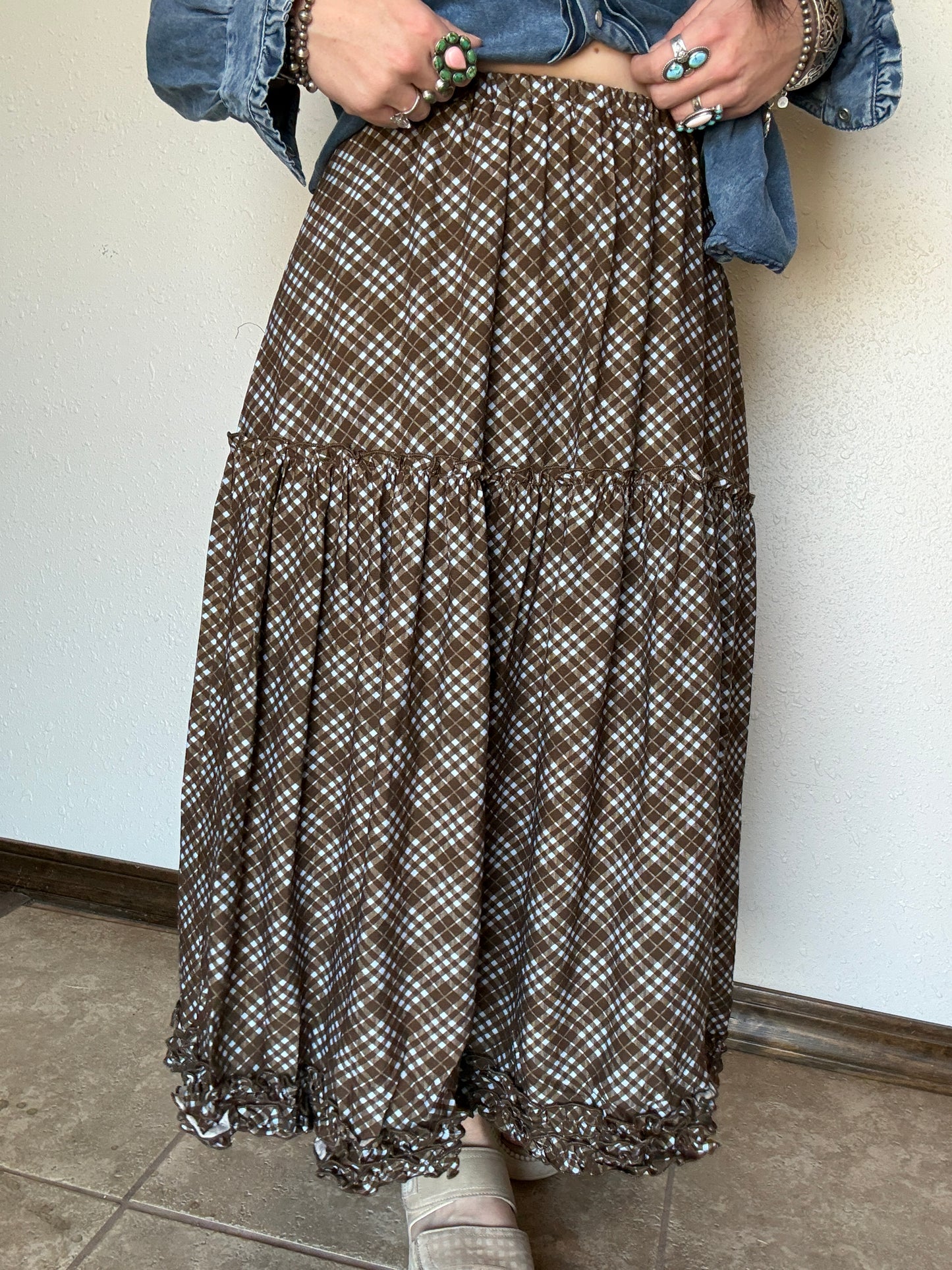 Prairie Picnic Maxi Skirt