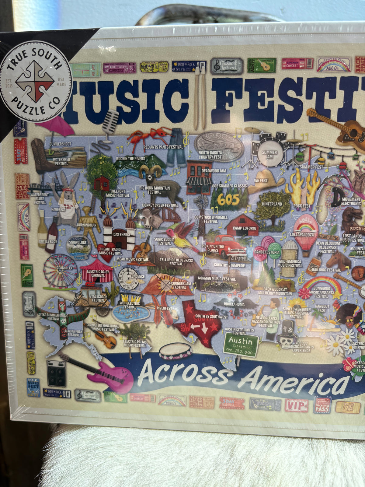 Music Festivals 500 Piece Puzzle