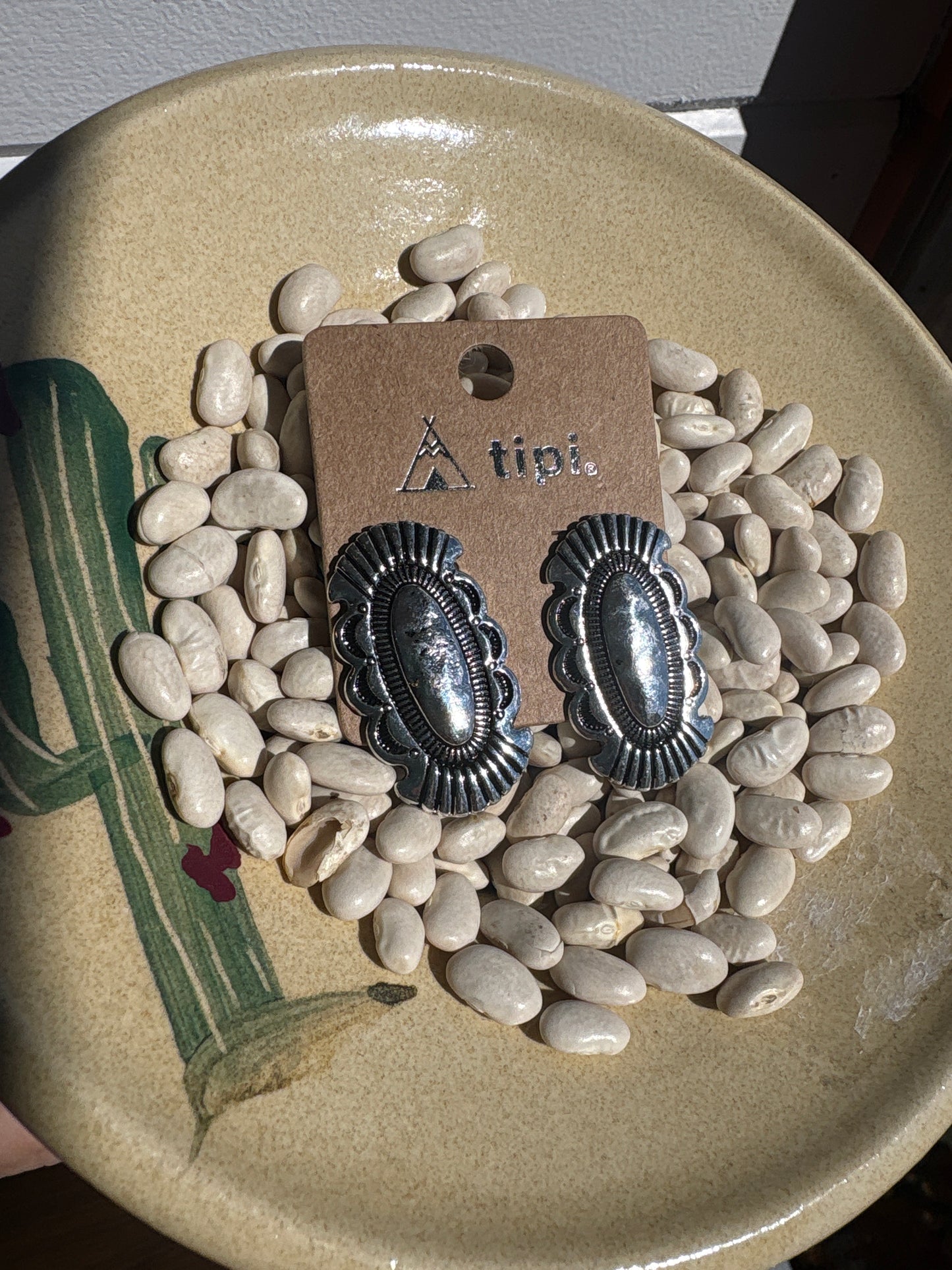 Oval Concho Studs