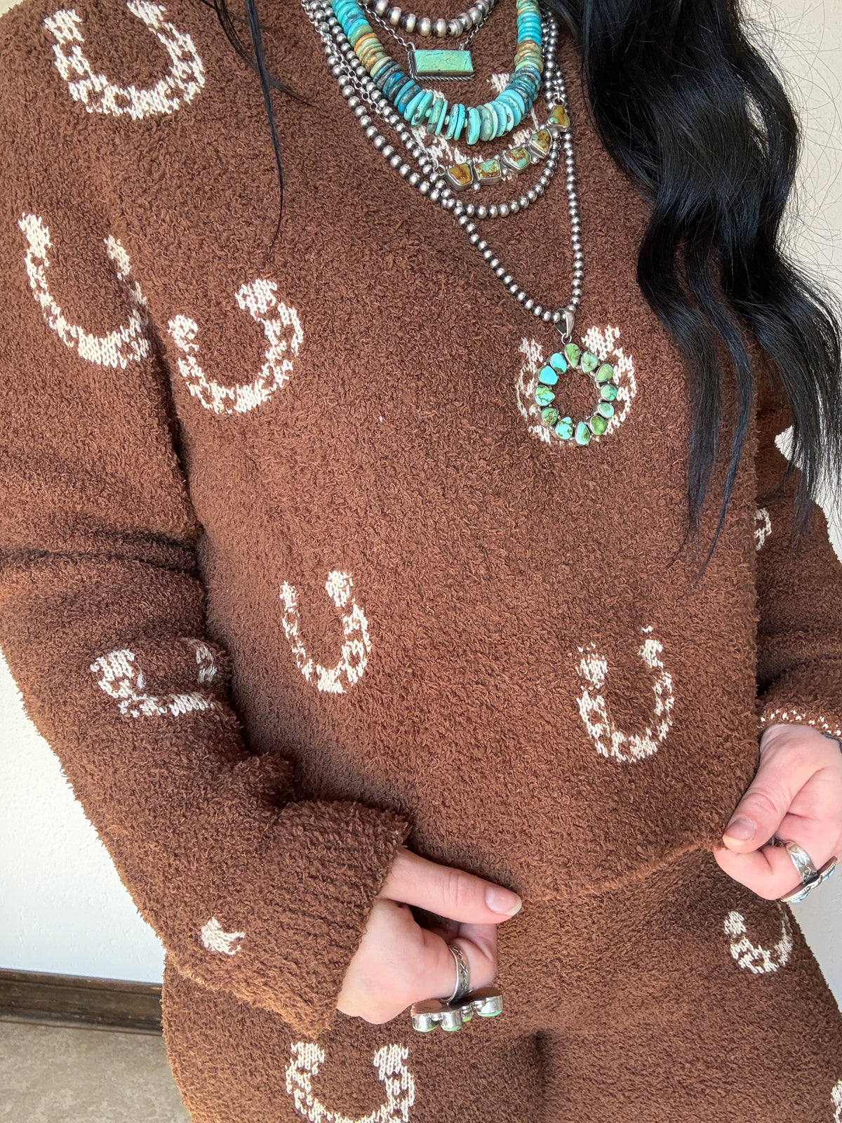 Horseshoe Knit Set