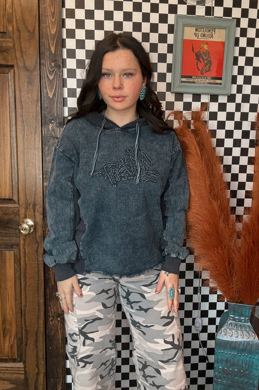 Urban Denim Hoodie