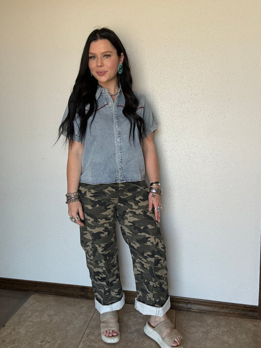 The Castaway Camo Cargo Pants
