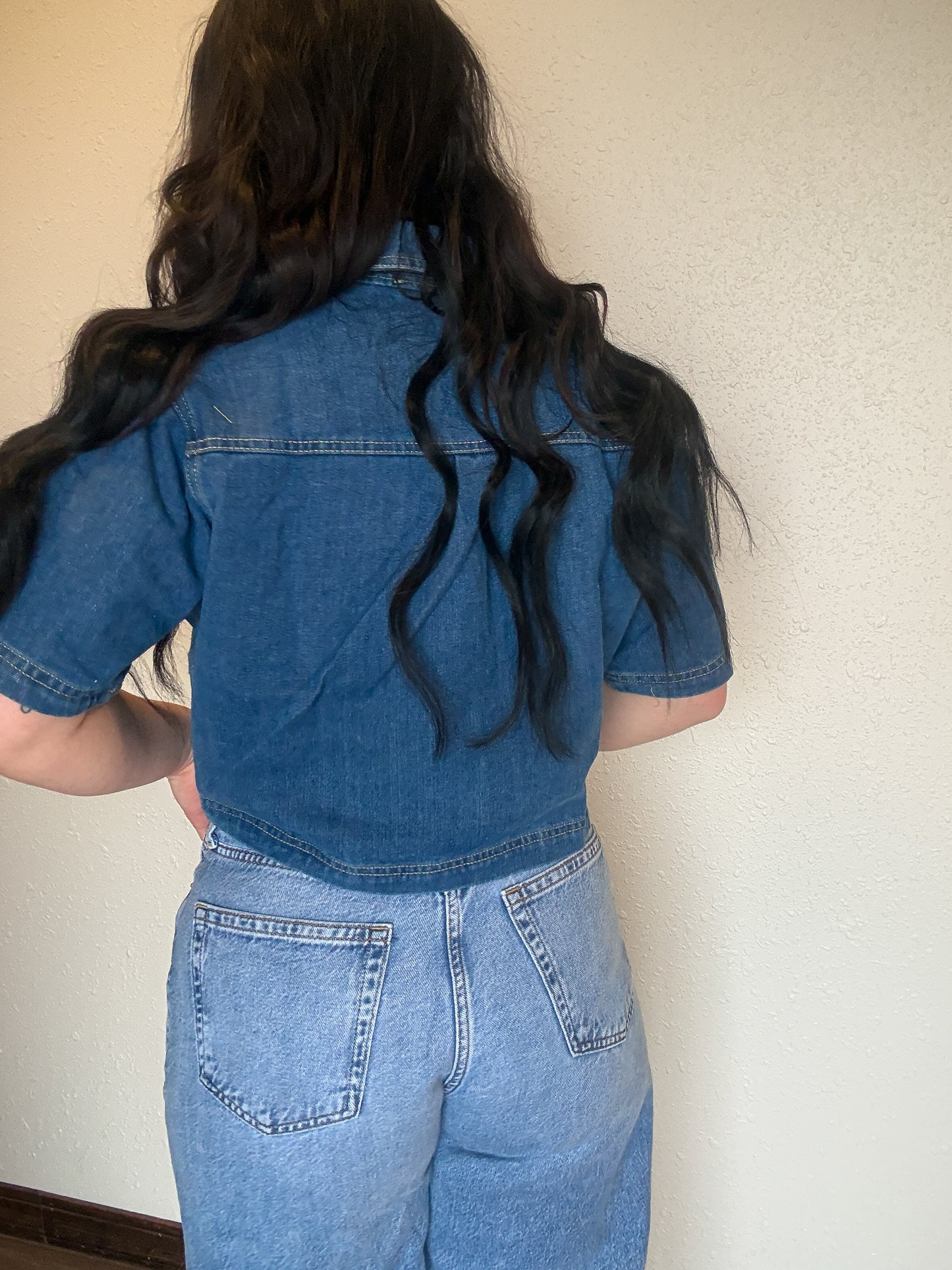 The Bristol Denim Top