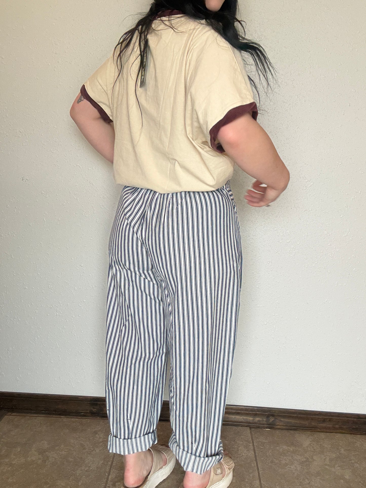 The Cayko Stripe Denim *Navy
