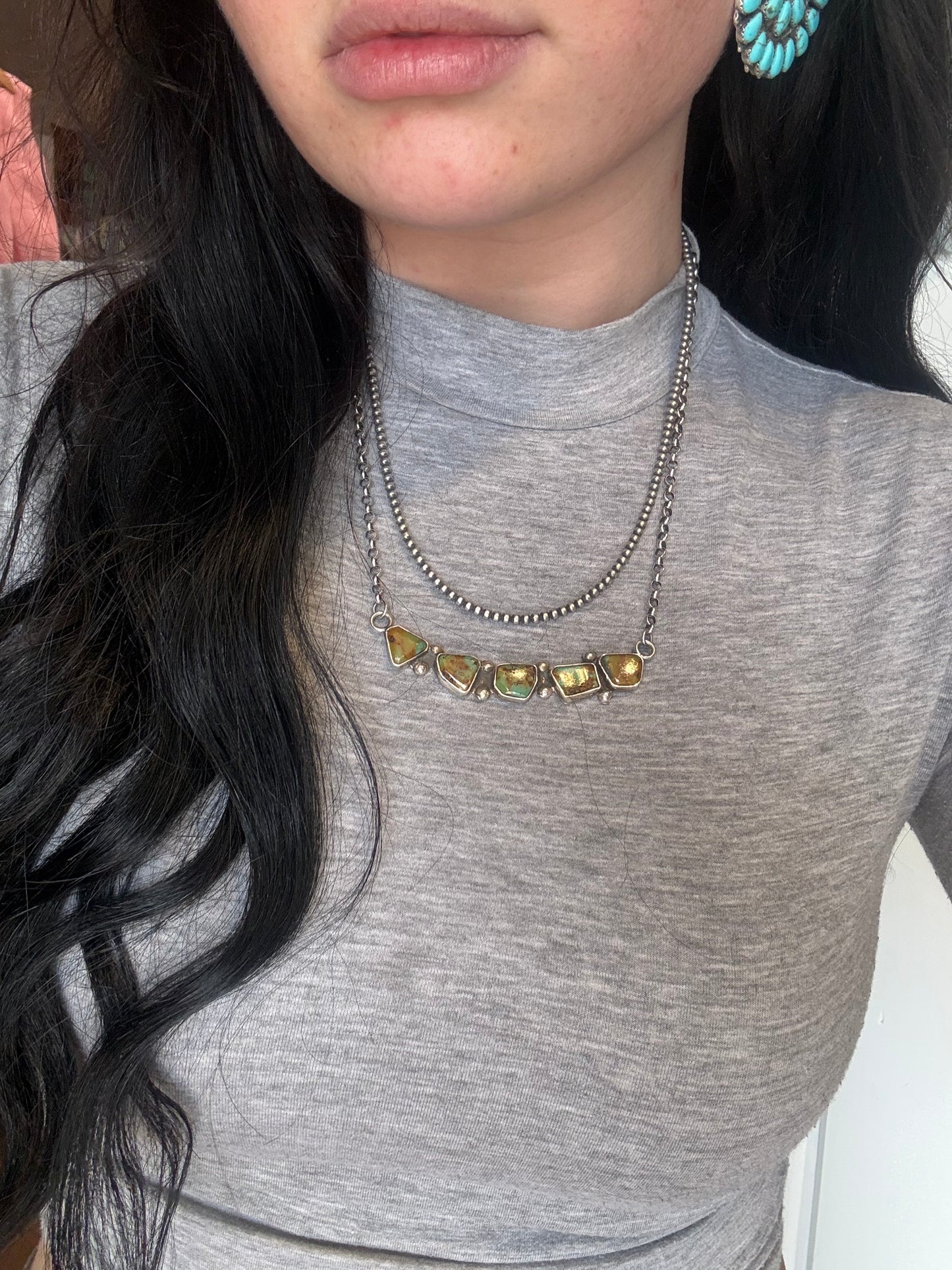 3mm 24” Sterling Silver Pearls