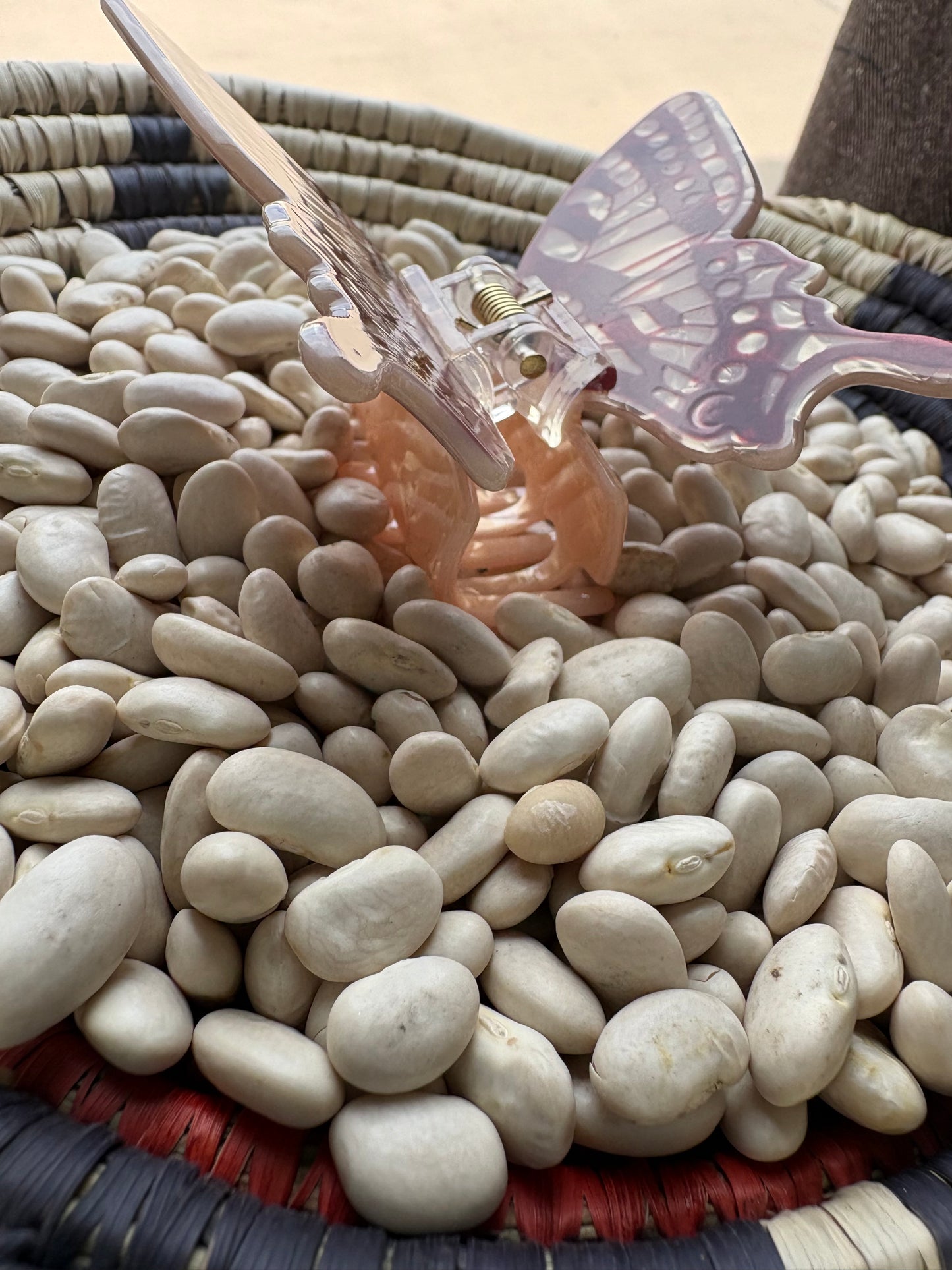 Brown Butterfly Clawclip
