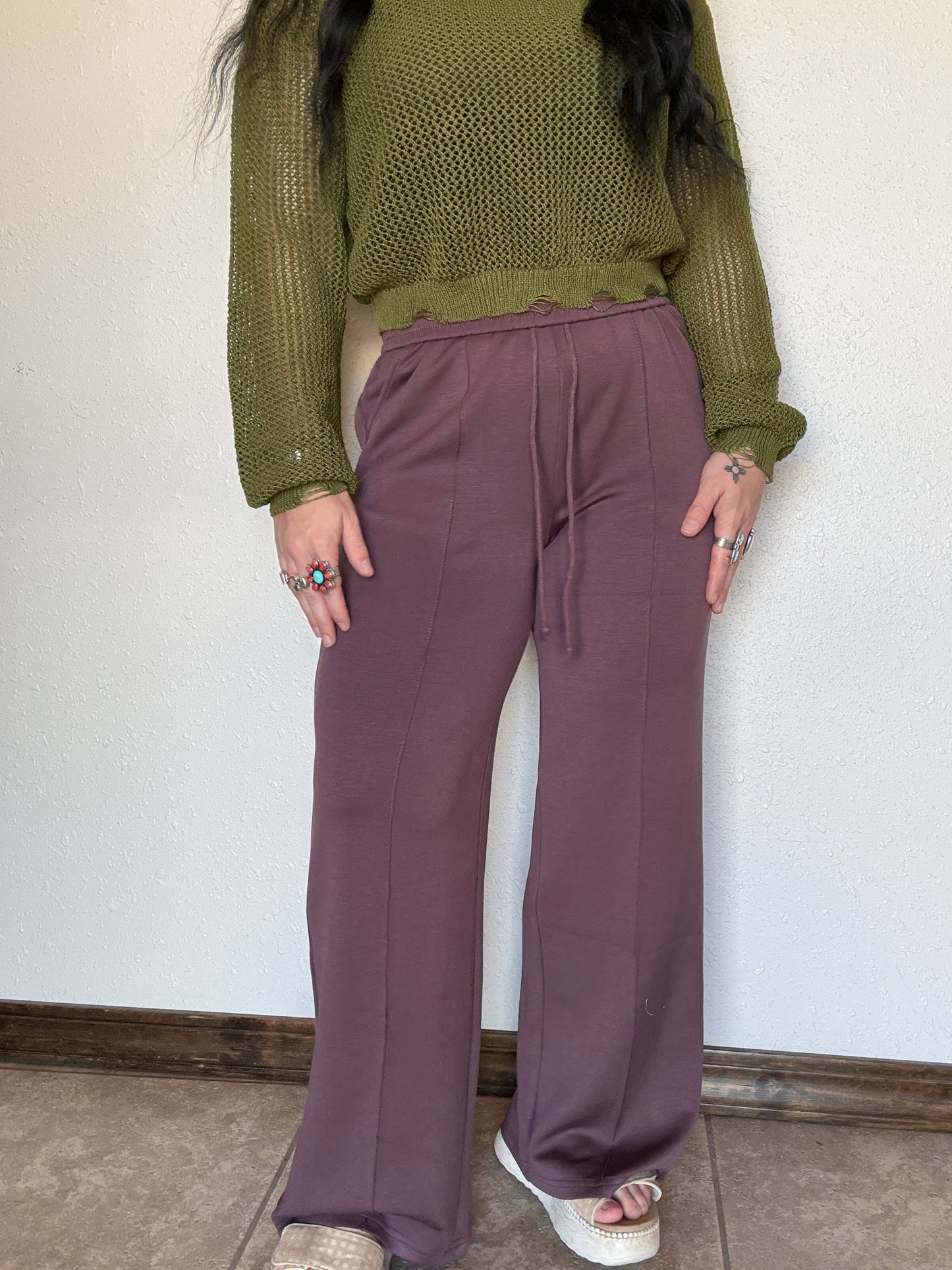 The Cabin Cowgirl Sweats *Cocoa