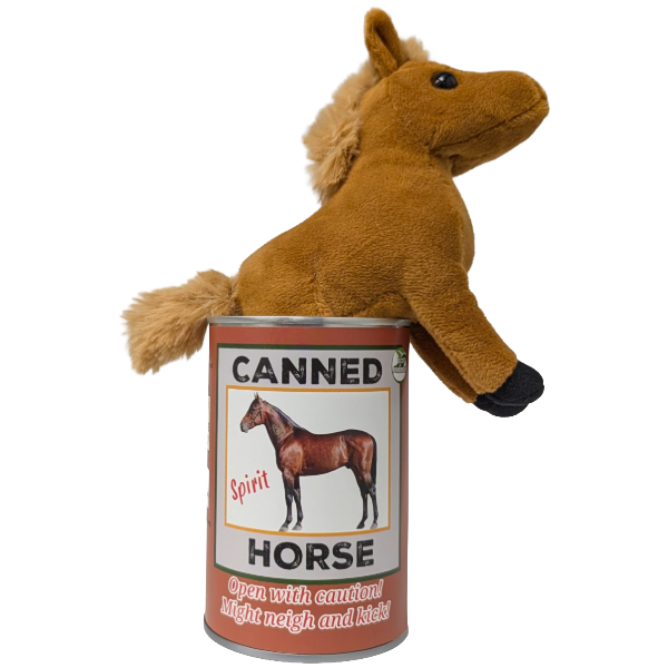 Spirit the Canned Horse Plush Stuffie