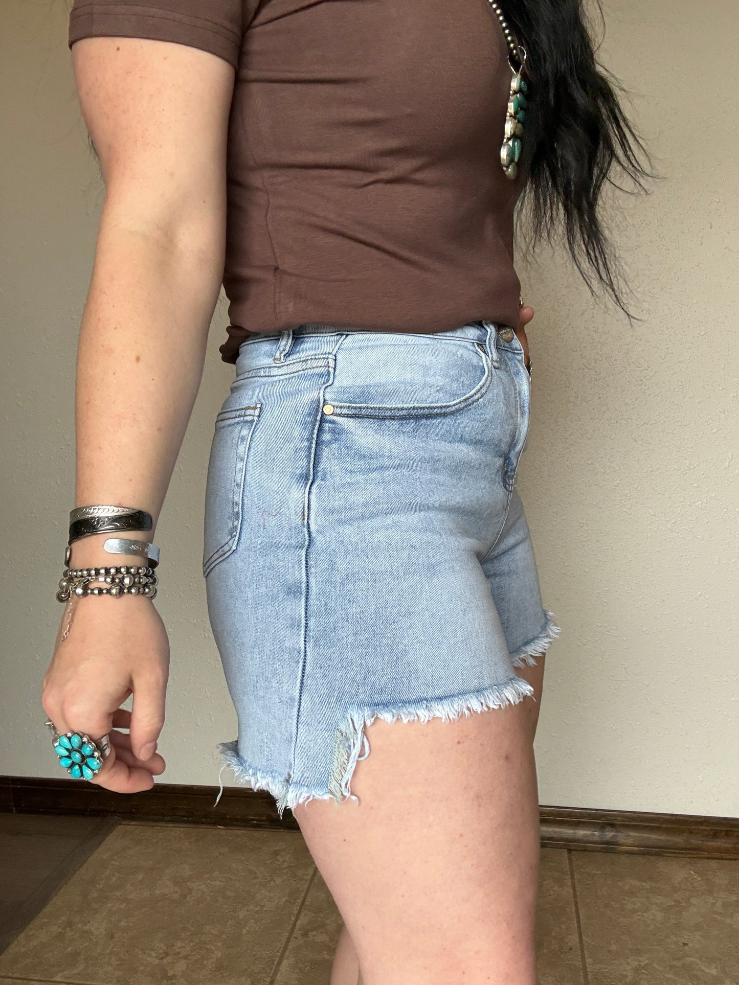 The Callie Denim Shorts