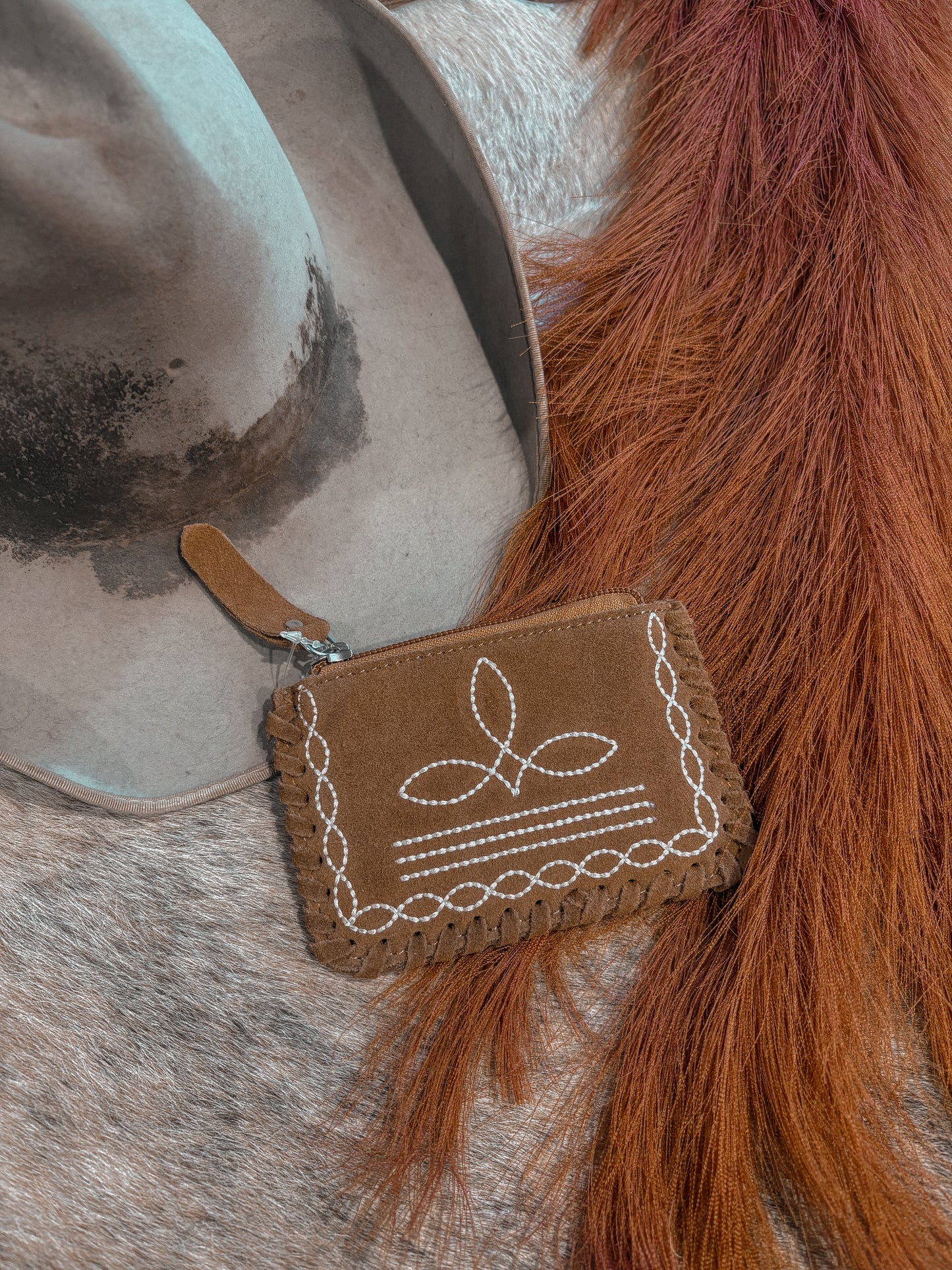 Boot Stitch Coin Purse