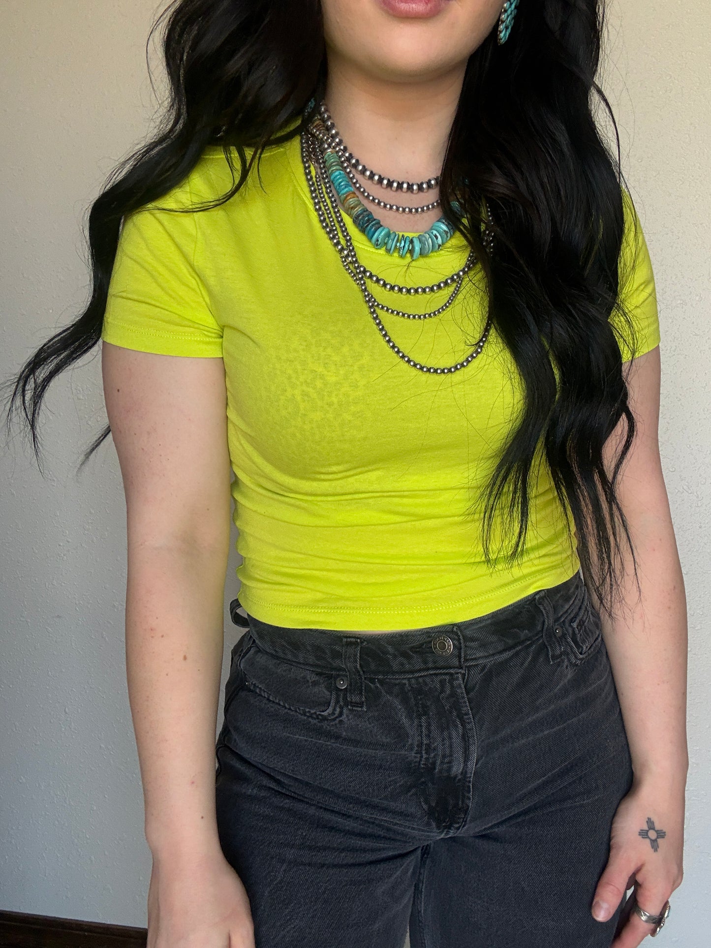 Cotton Basic Tee *Neon