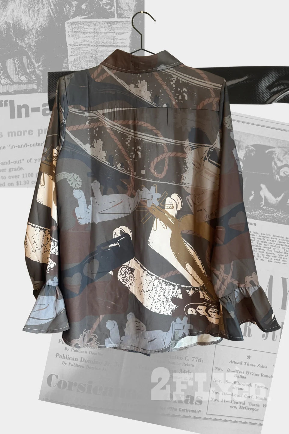 Stackin Spurs Blouse