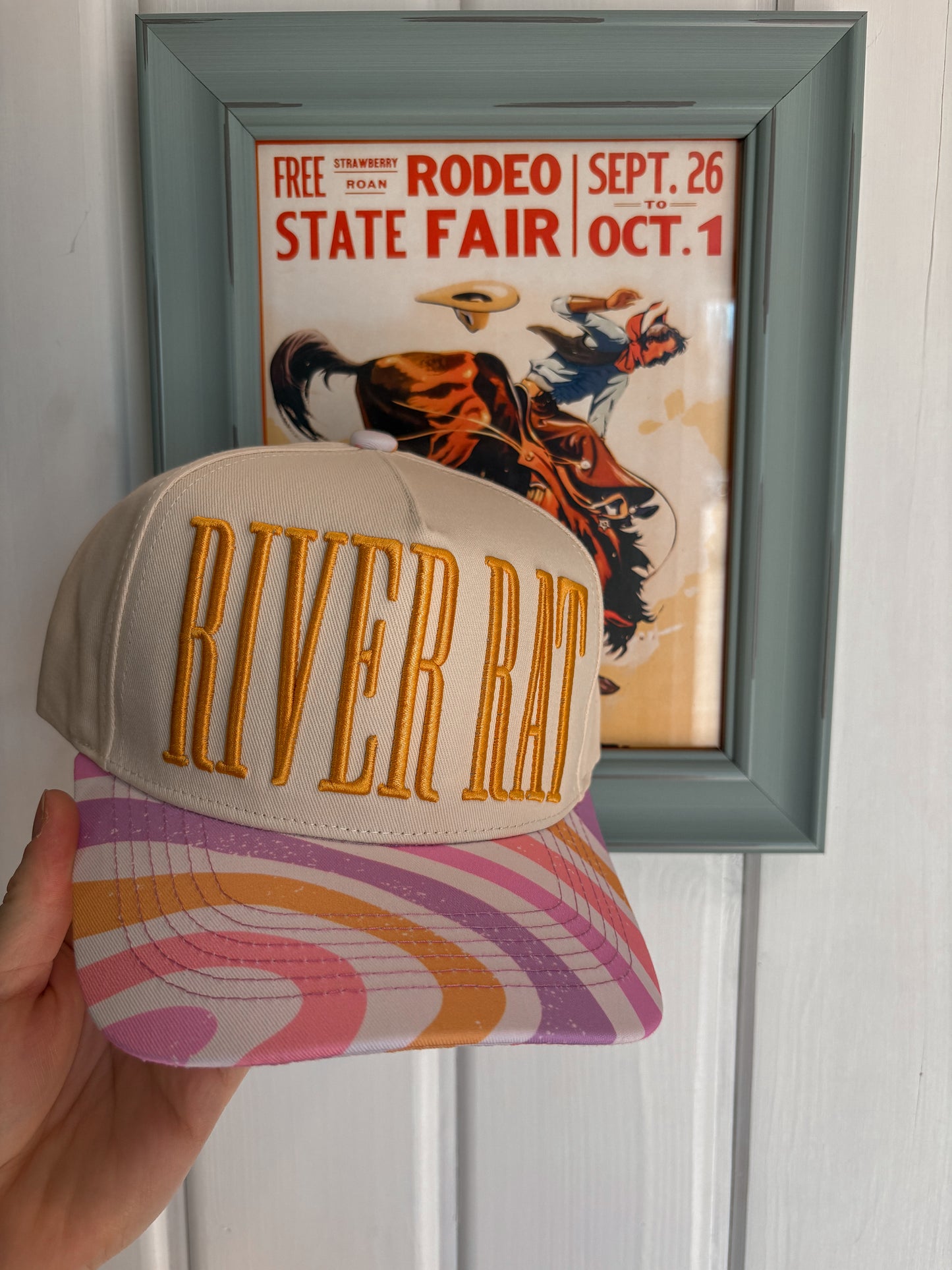 River Rat Embroidered Hat