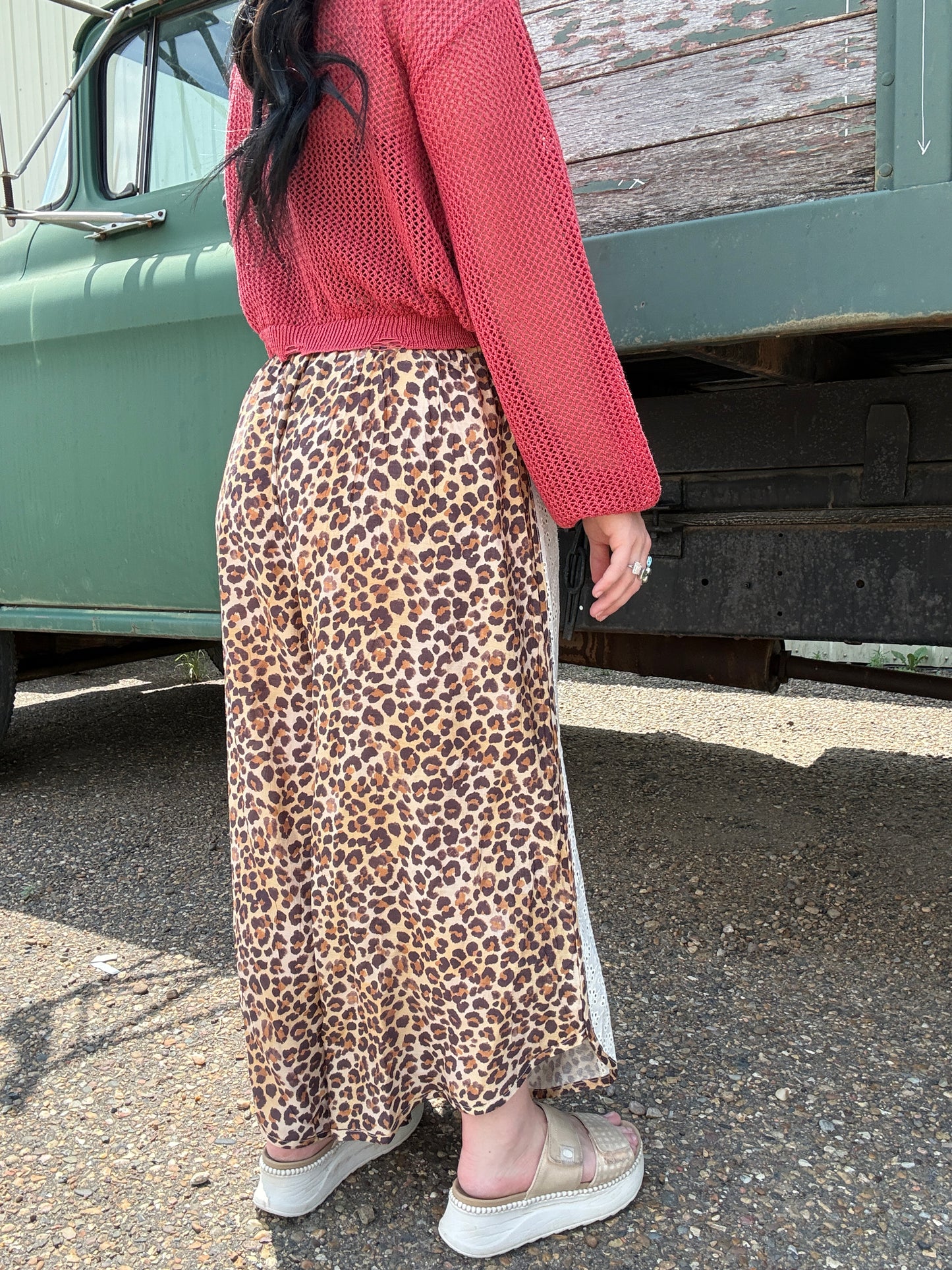 Liberty Leopard Wide Leg Pants