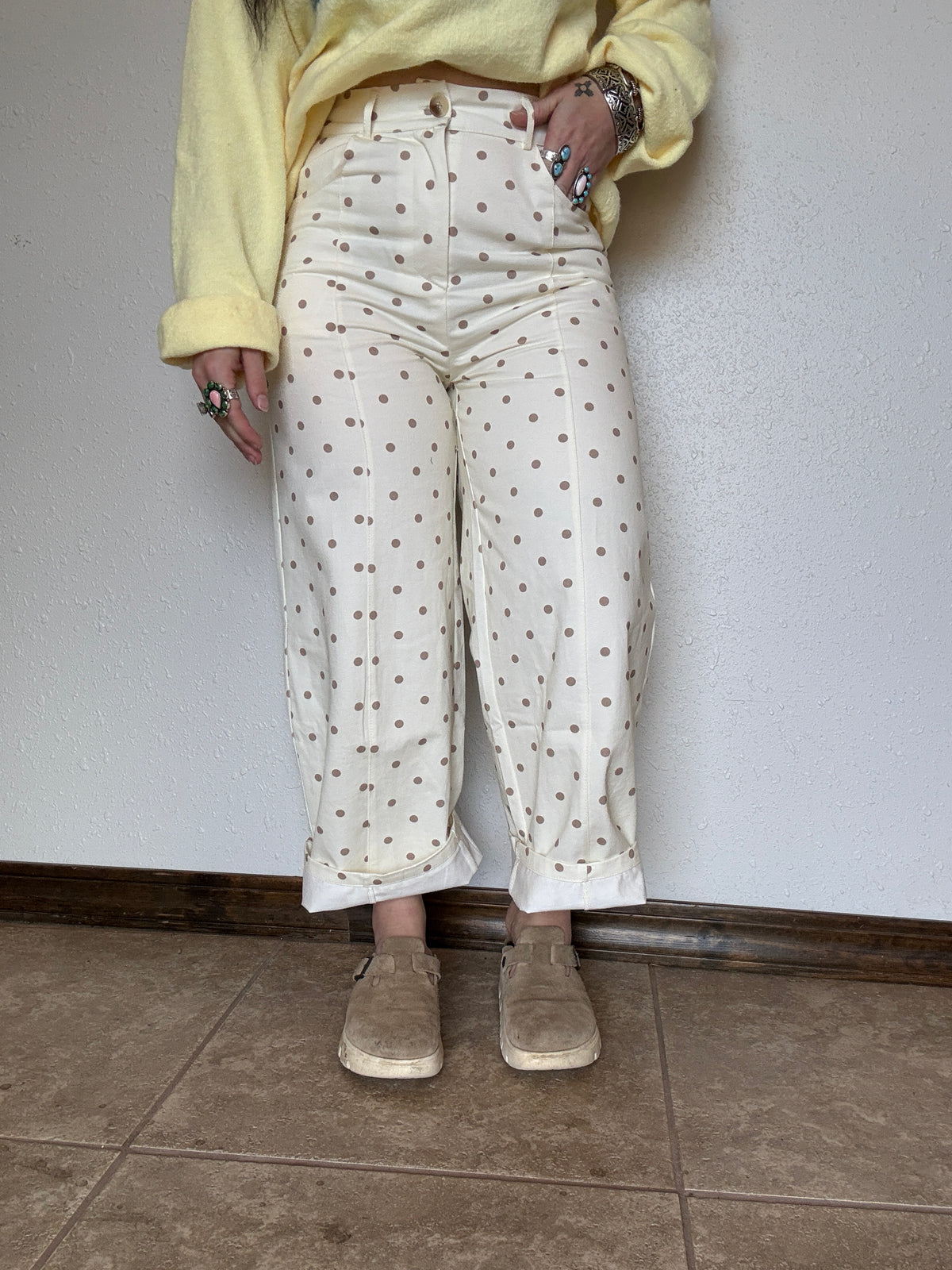 Fall Nights Polka Dot Pant