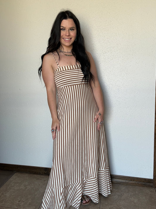 The Funnel Cake Maxi Dress