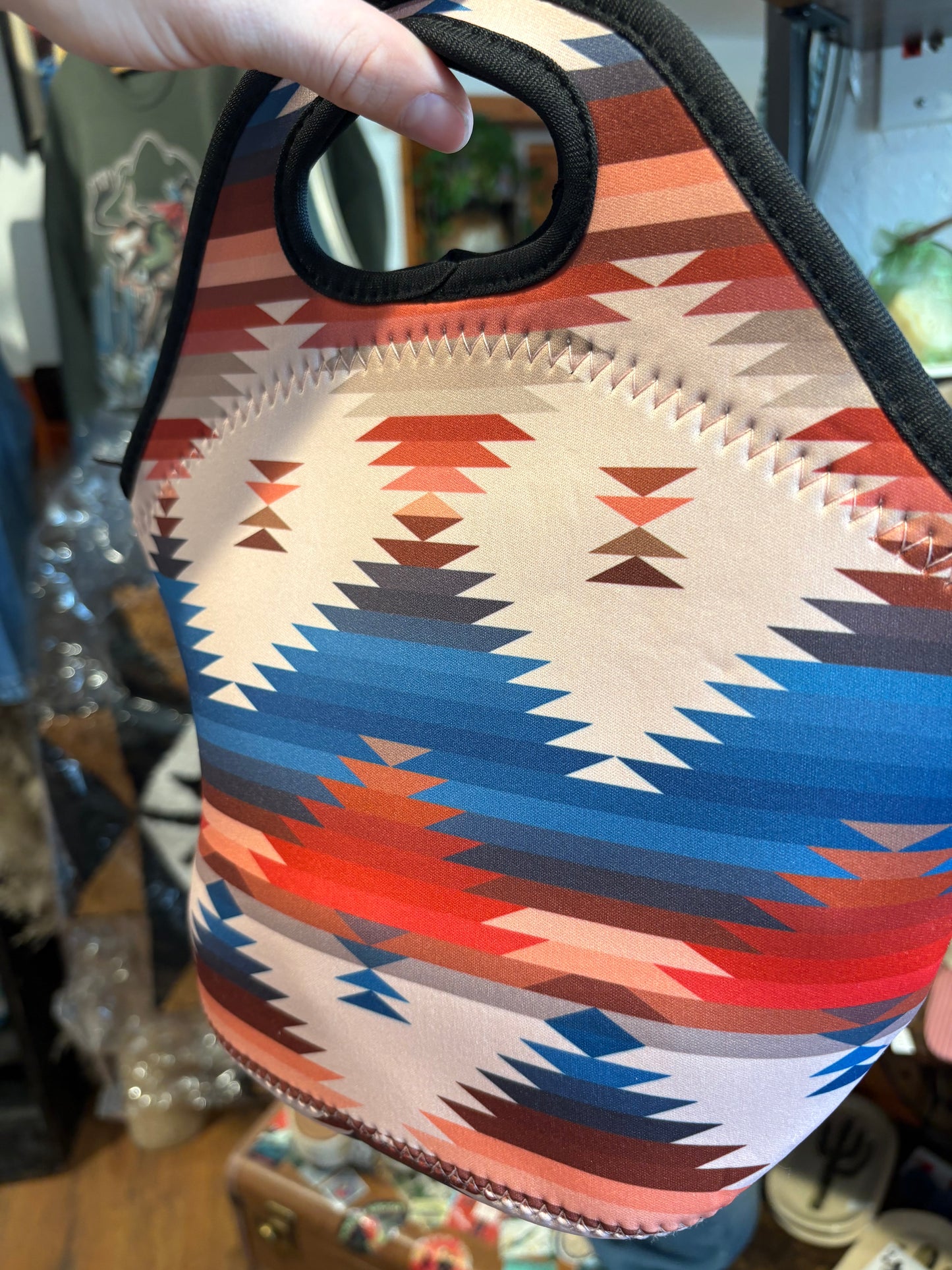Aztec Lunch Tote