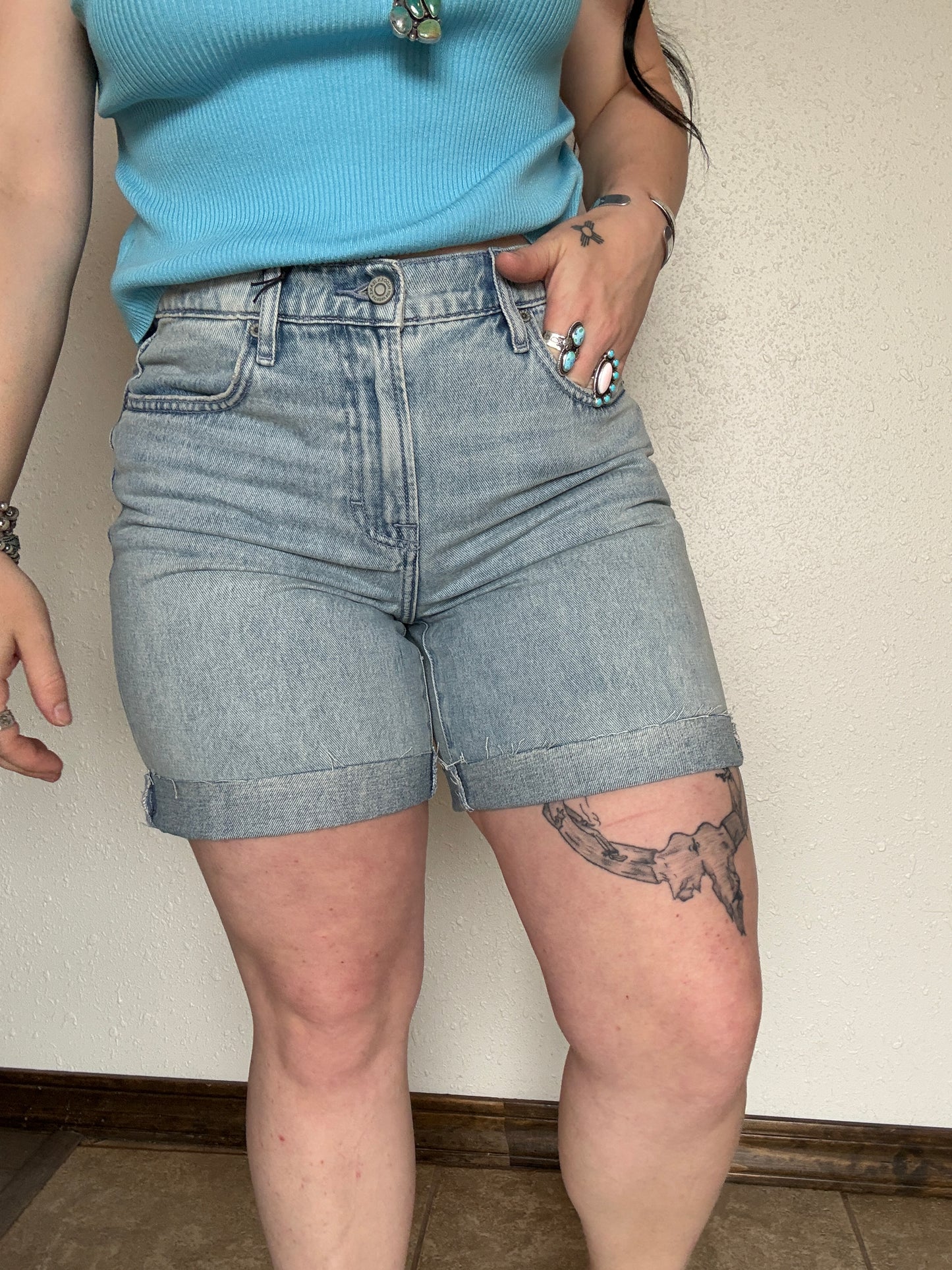 The Boston Denim Shorts