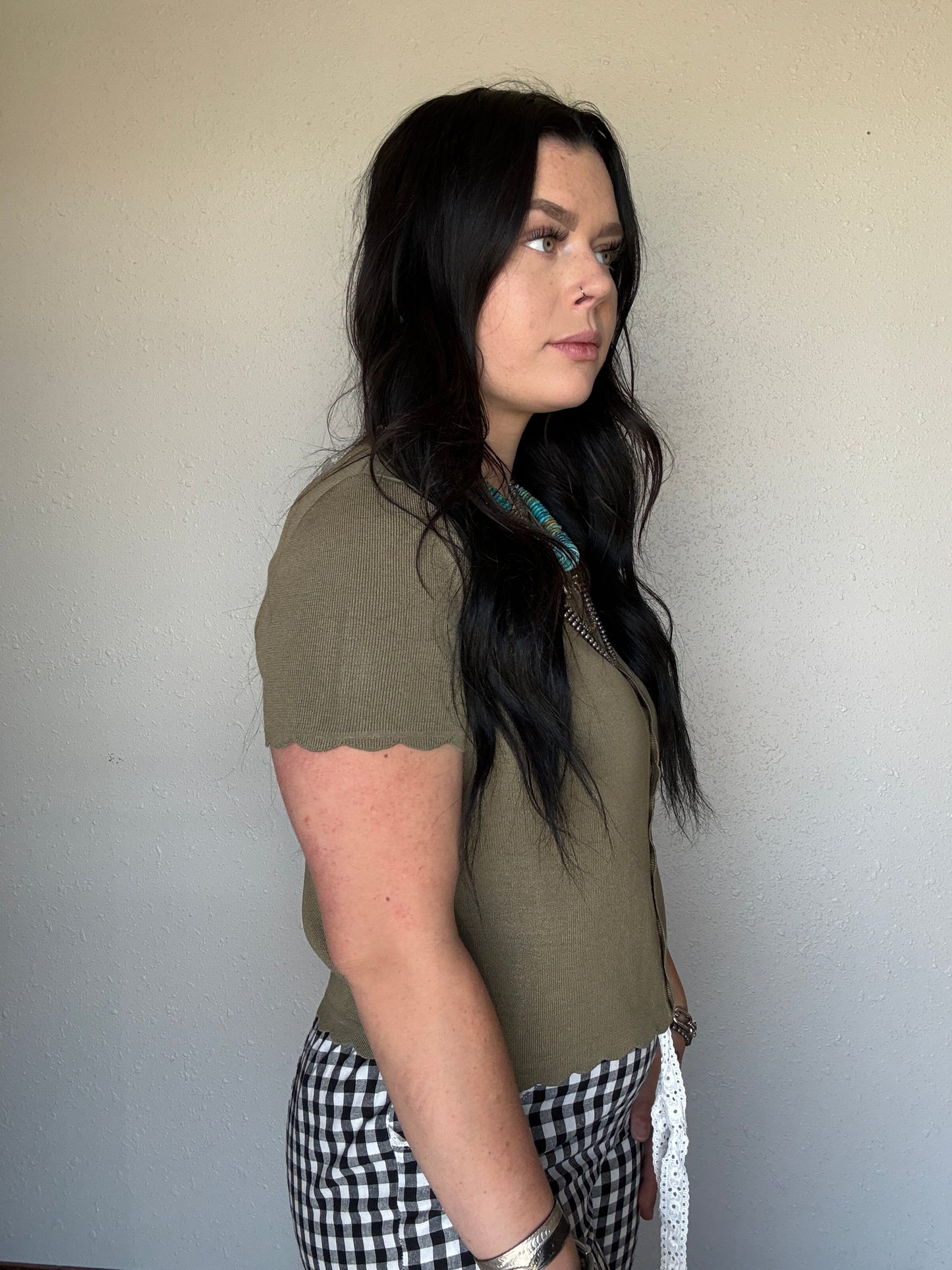 The Kels Ruffle Top