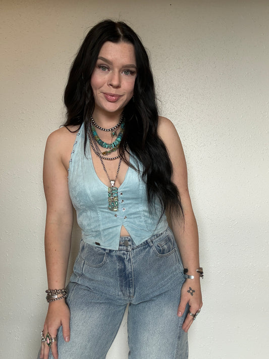 The Caydence Halter Top