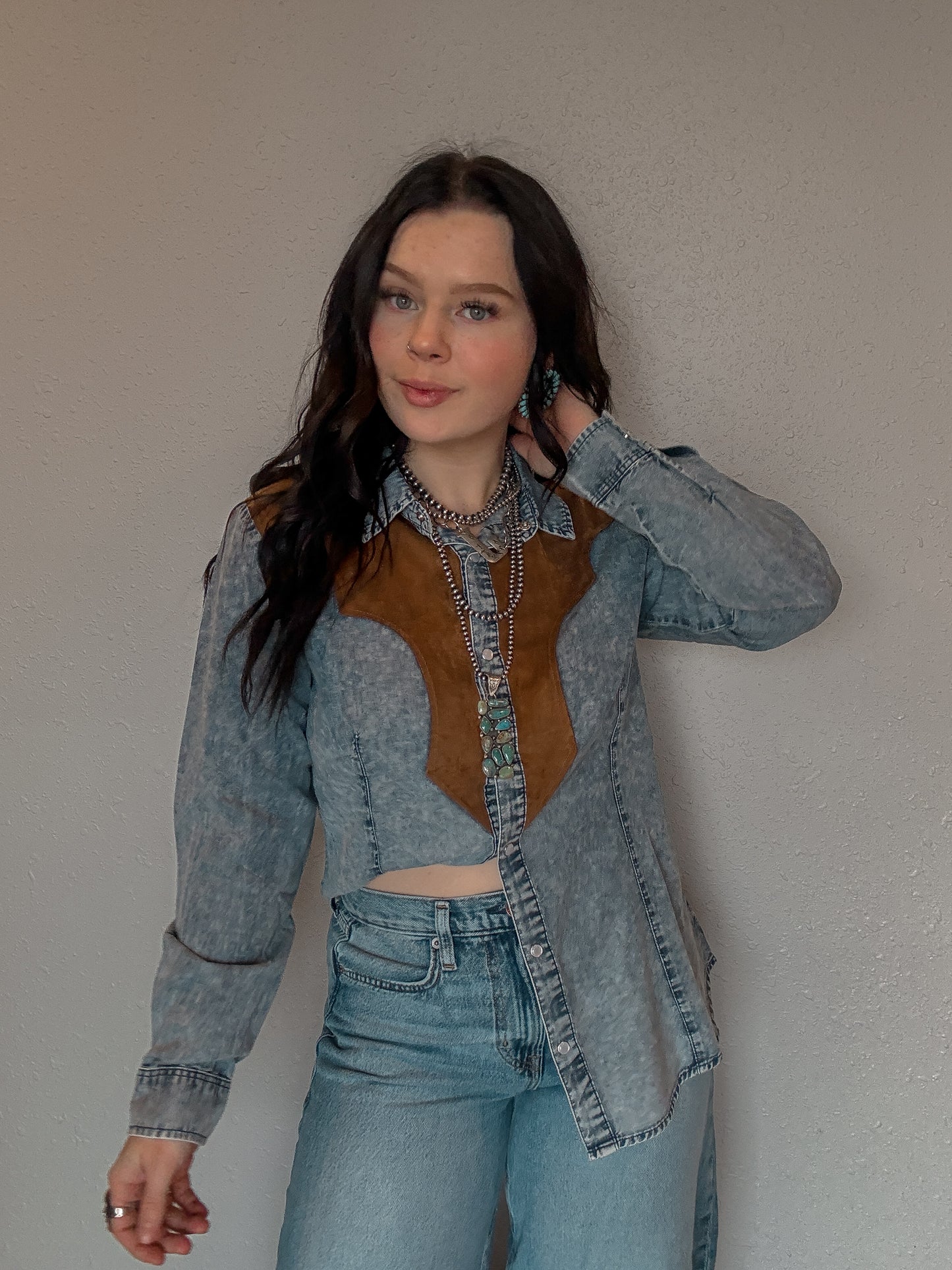 The Vintage Cowboy Button Up