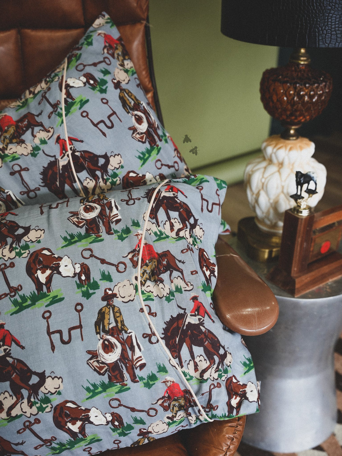 Cuddle Up Cowboy Pillow Shams