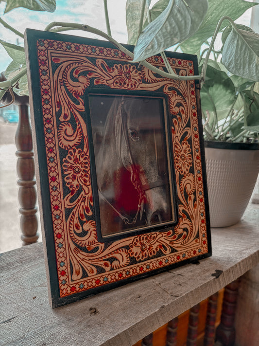 Tooled Picture Frame