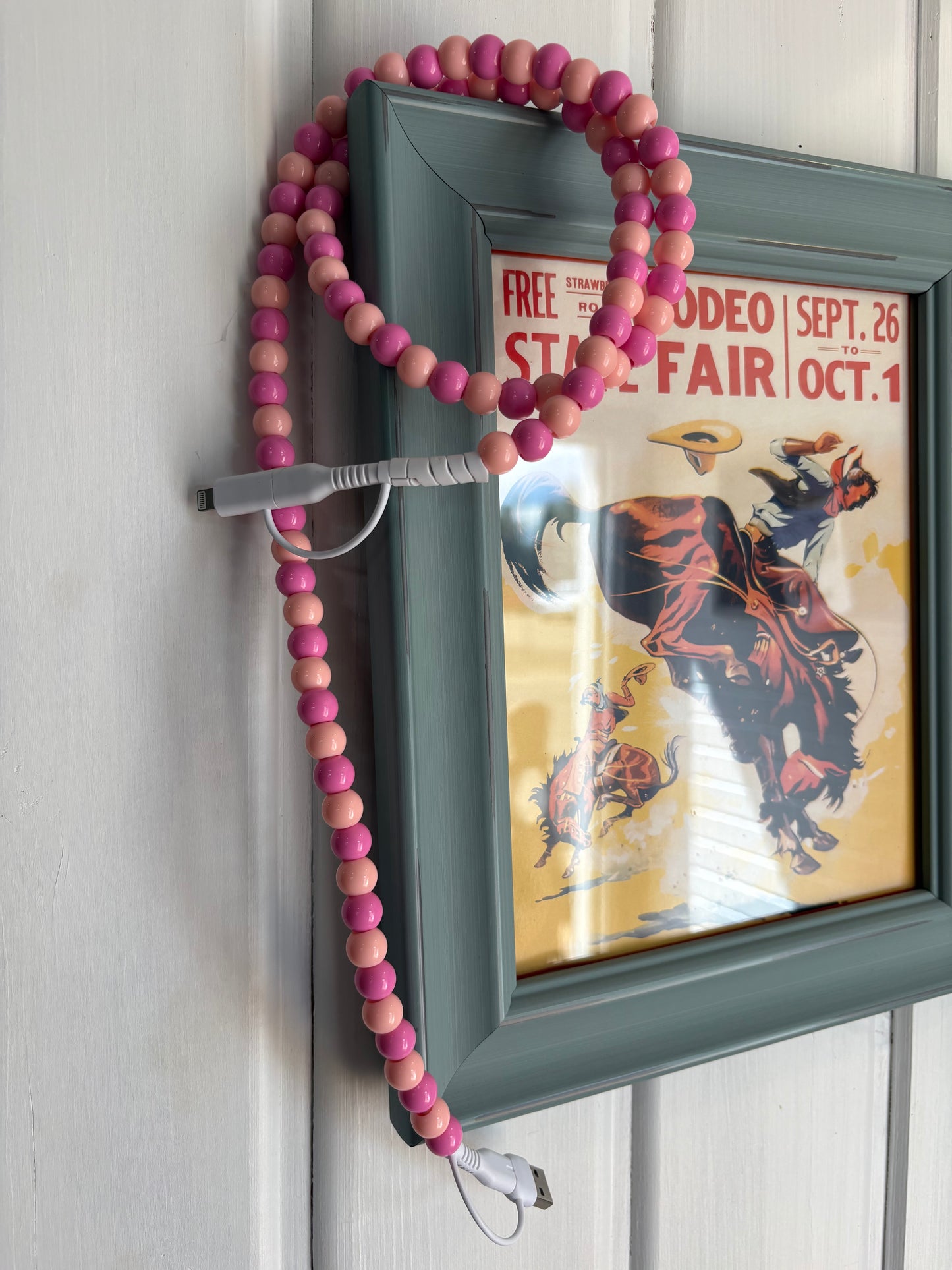 Pink Duo 4-in-1 Bead Charging Cable