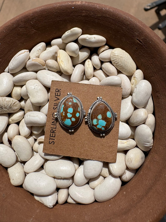 Mine 8 Turquoise Everyday Studs