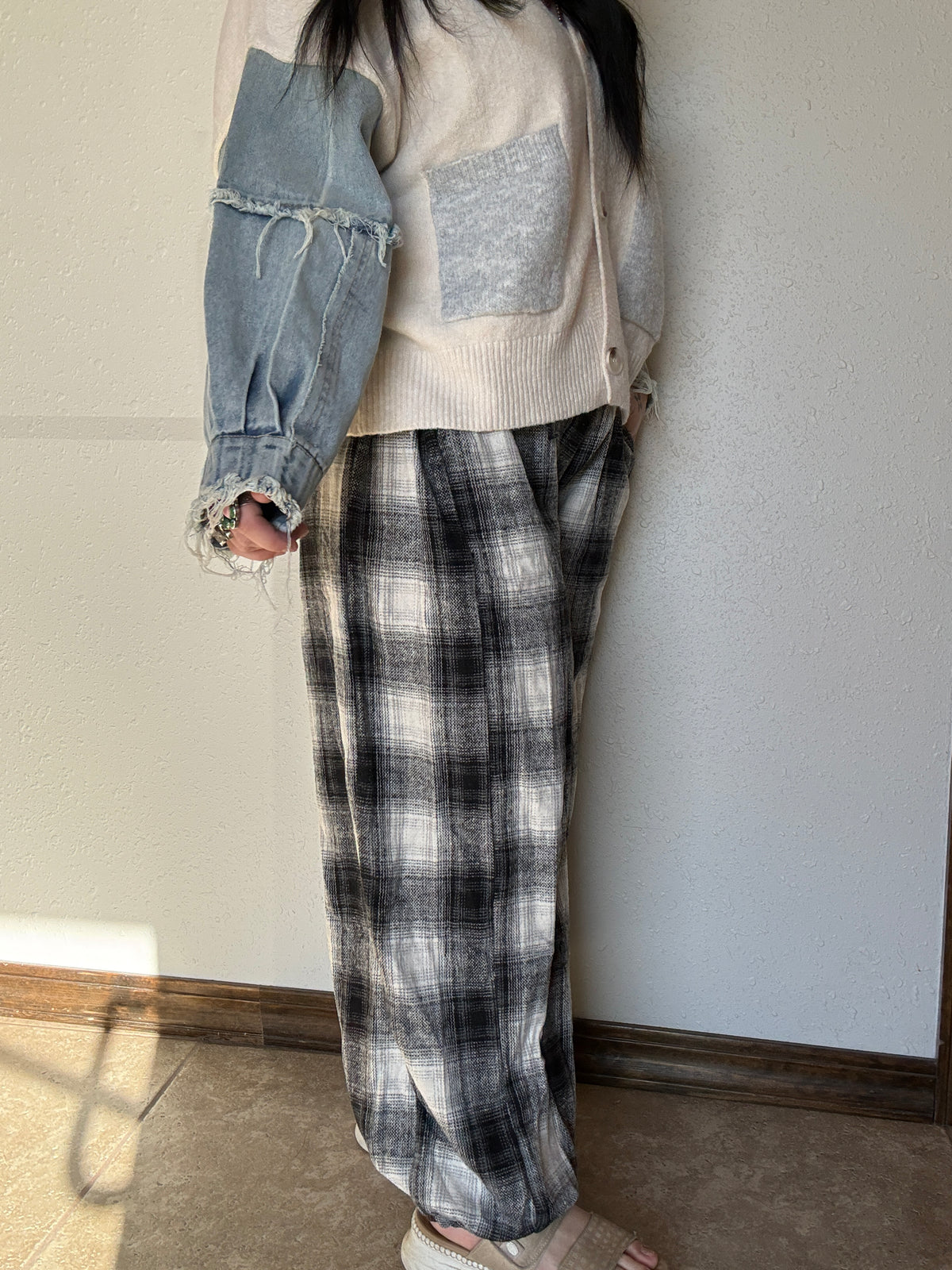 The Megs Plaid Jogger