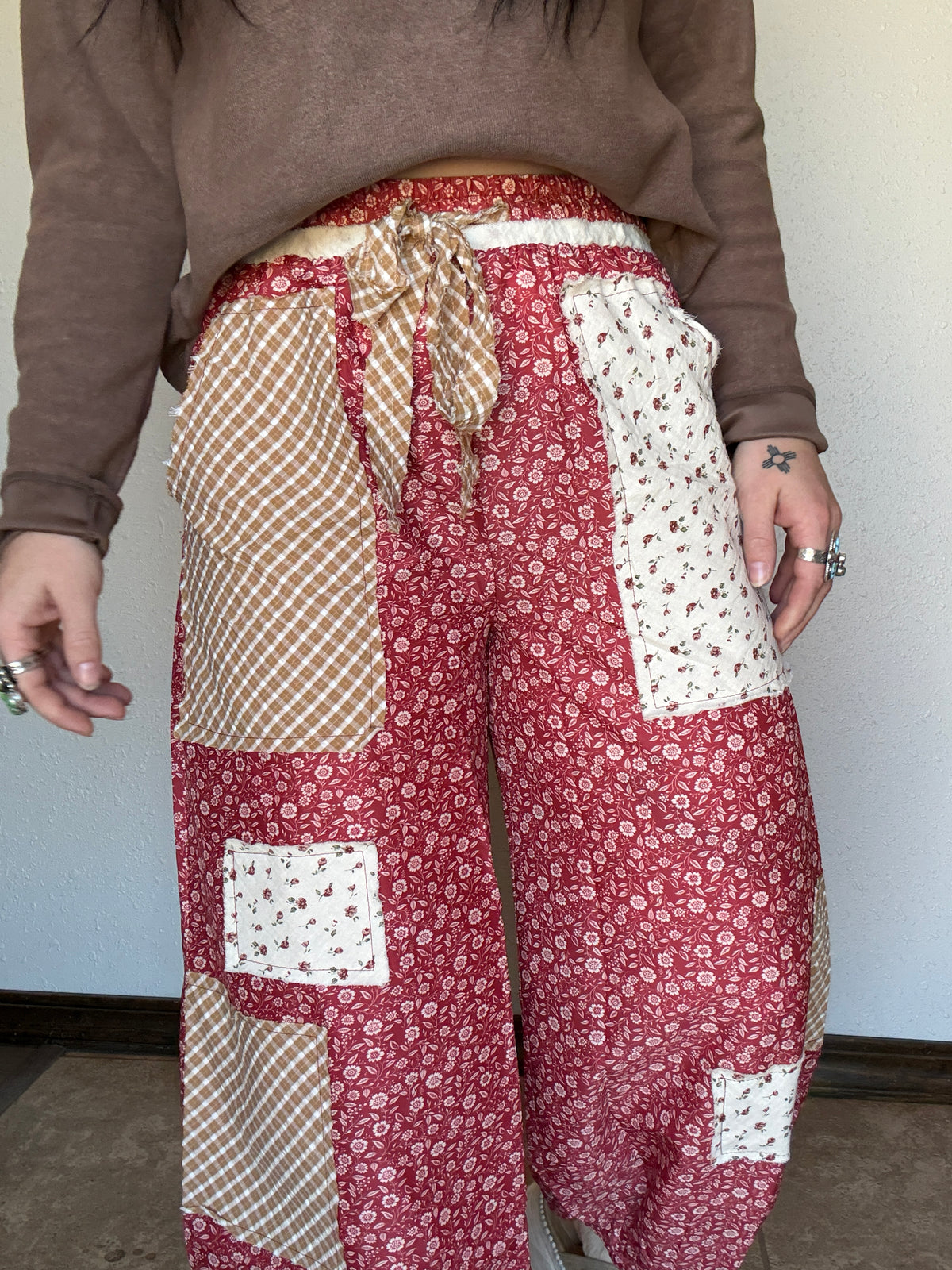 Fall Bloom Ballon Pants