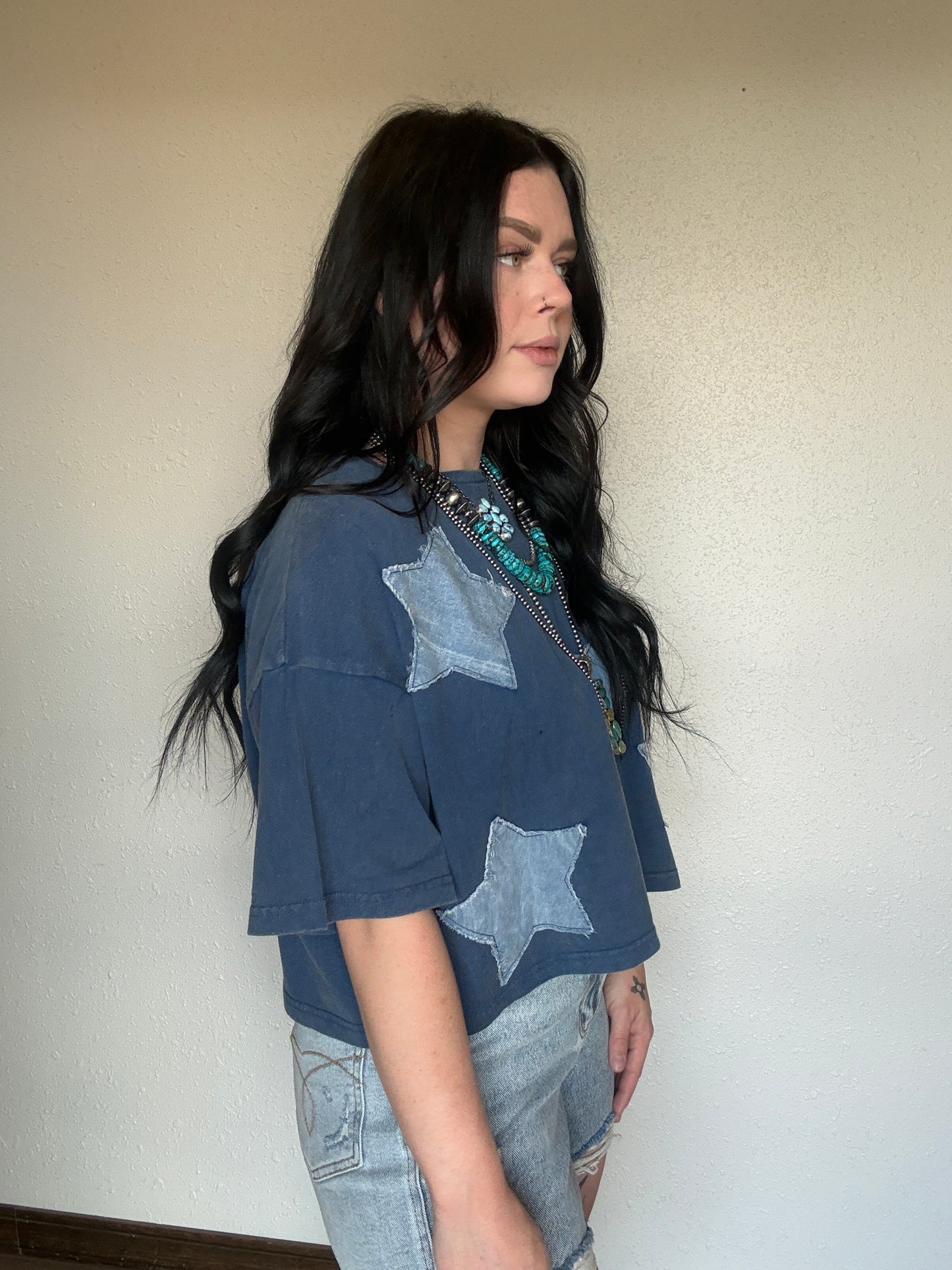 Oh My Stars Tee *Navy