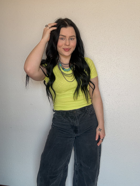 Cotton Basic Tee *Neon