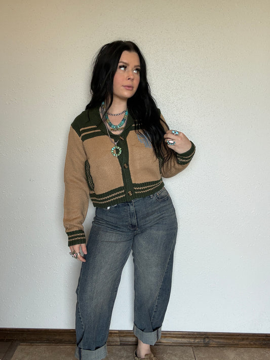 Vintage Varsity Cardigan