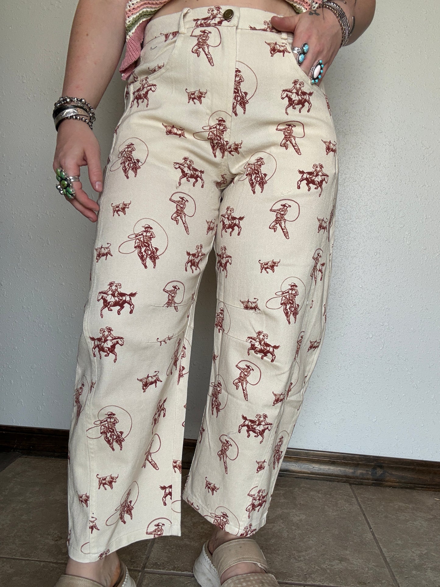 The Arizona Cowboy Barrel Jeans