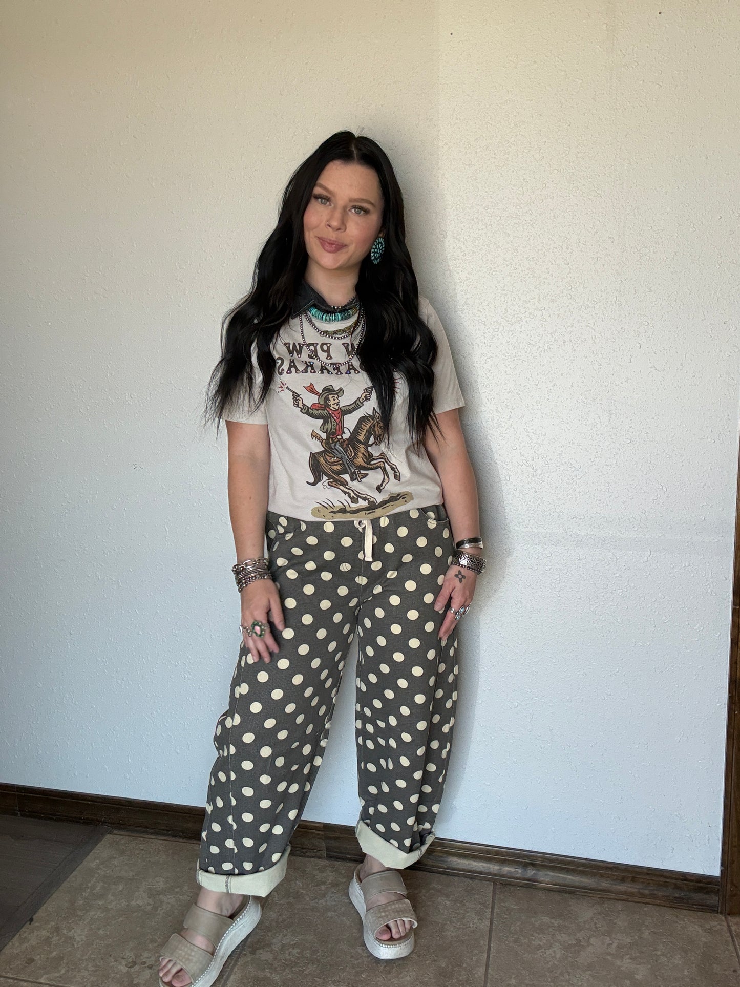 The Palomino Polka Dot Pant