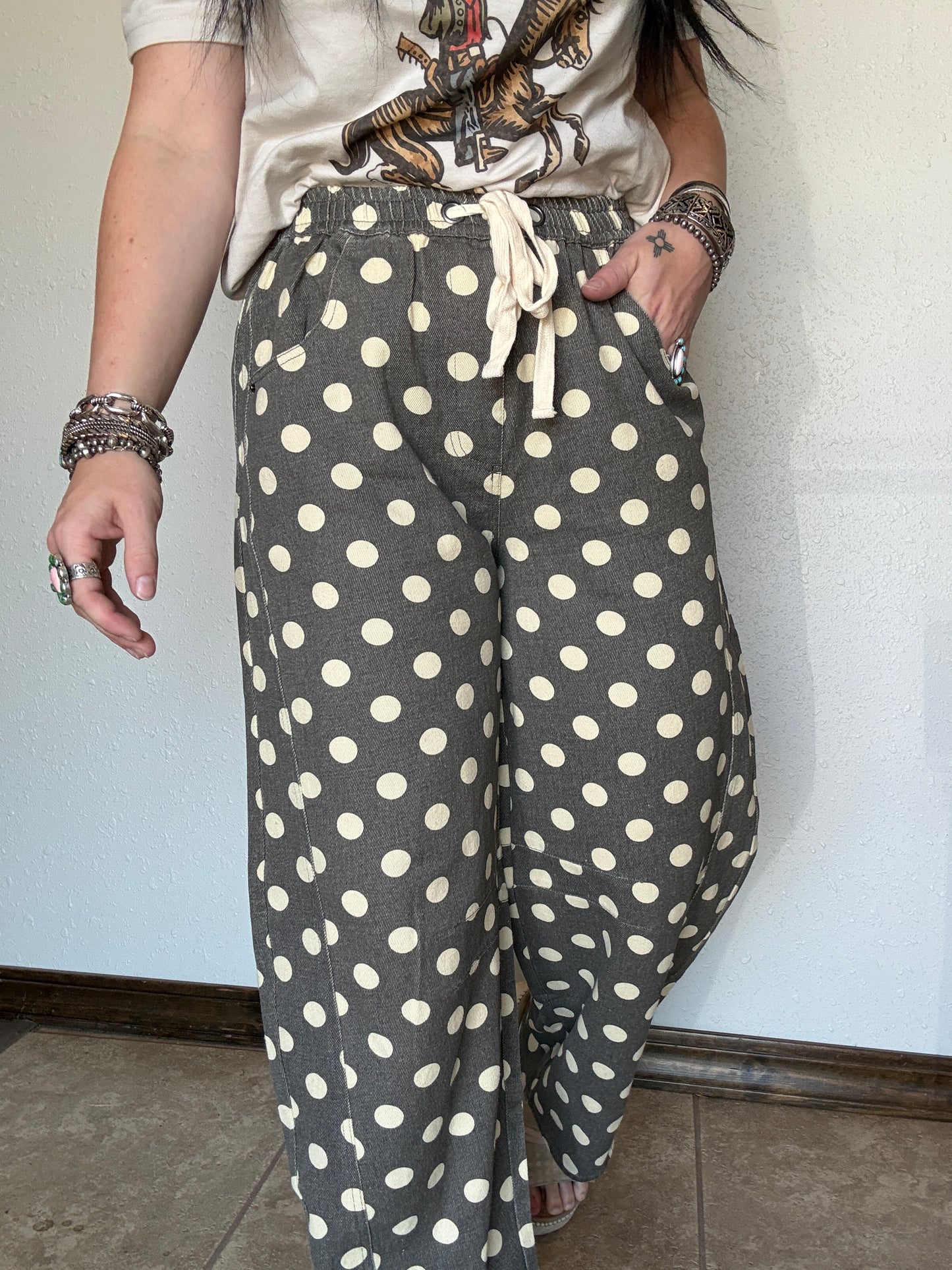 The Palomino Polka Dot Pant