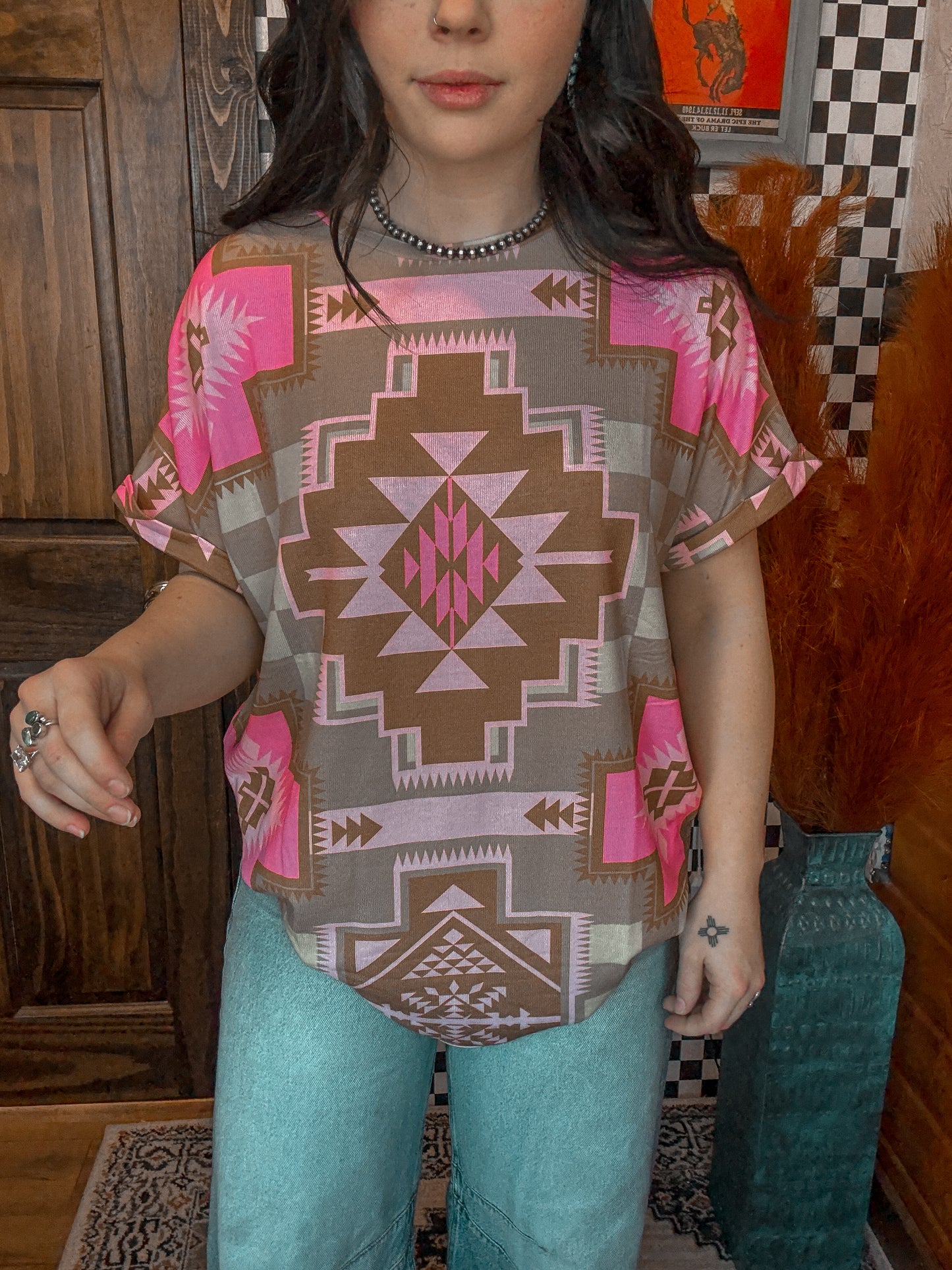 Mesa Madness Oversized Tee/ Dress