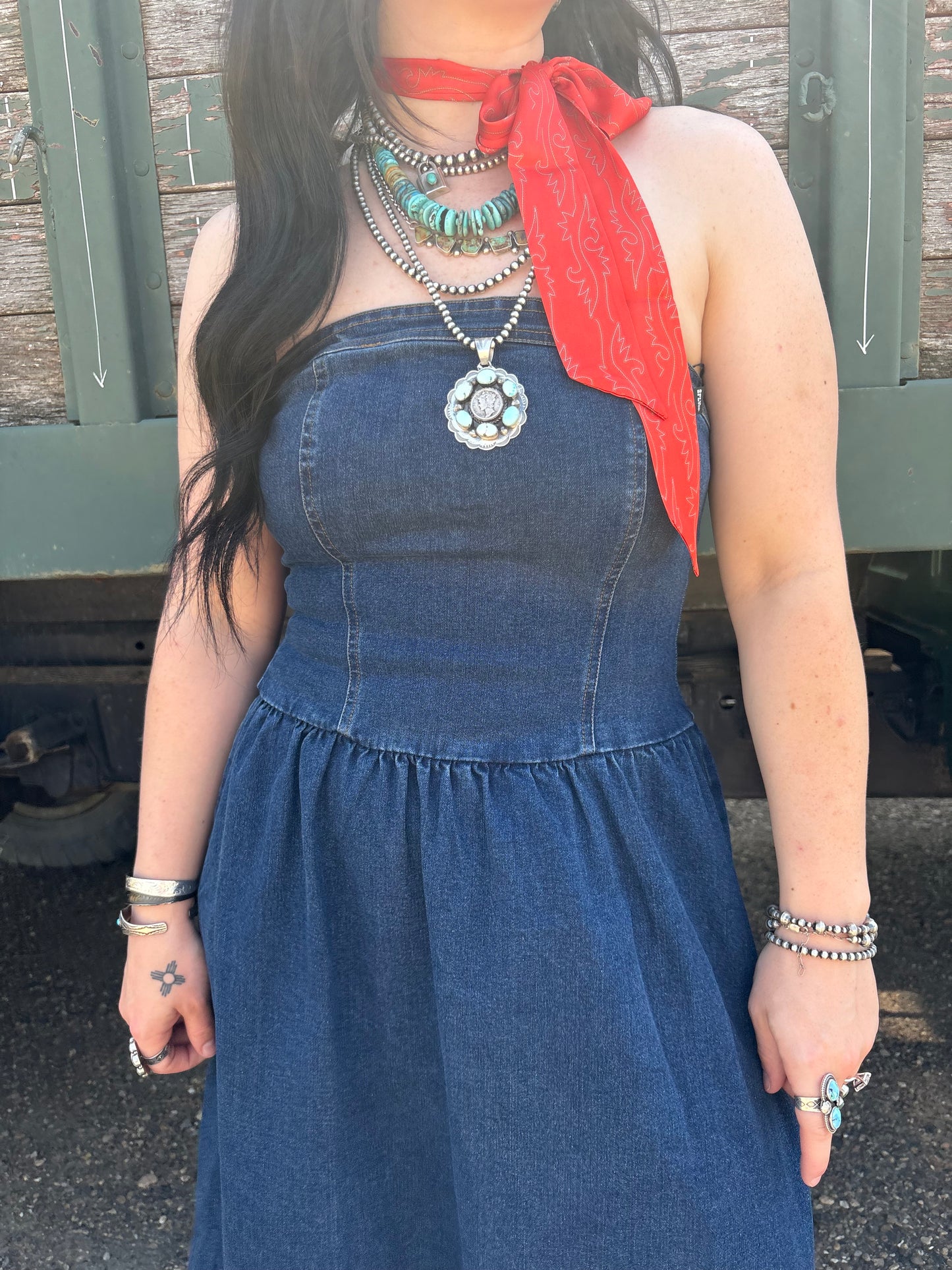 Americas Sweetheart Denim Dress