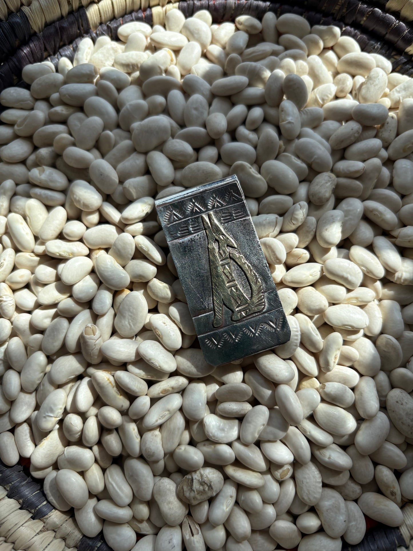 Genevieve Jones Navajo Made Money Clip *Coyote