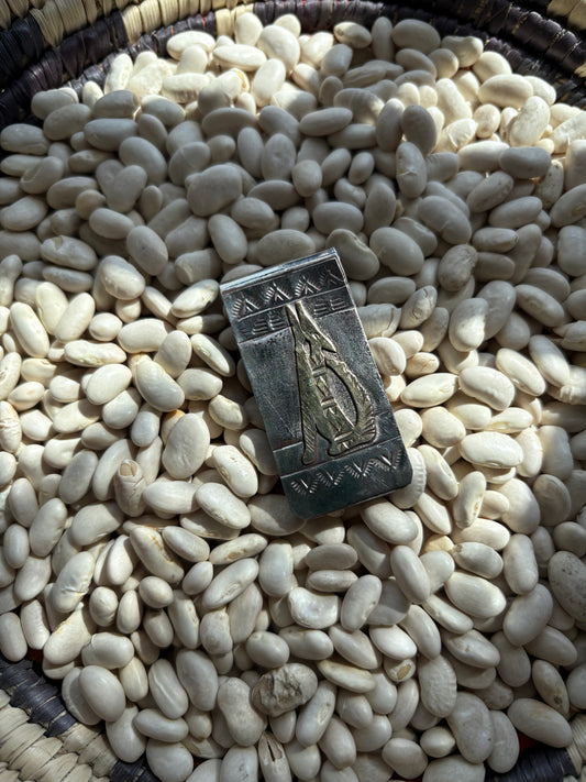 Genevieve Jones Navajo Made Money Clip *Coyote