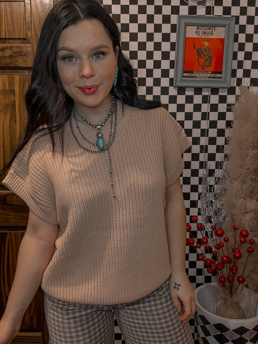 The Arizona Sleeveless Sweater