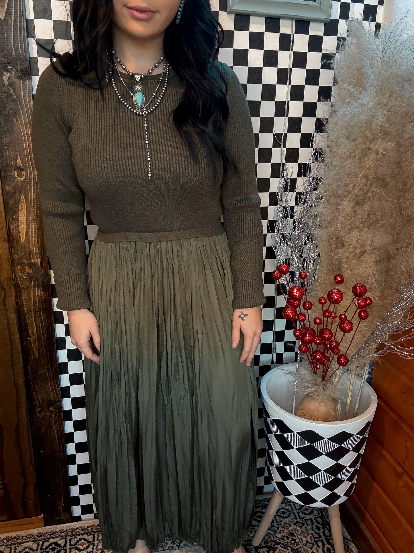 The Holly Sweater Dress