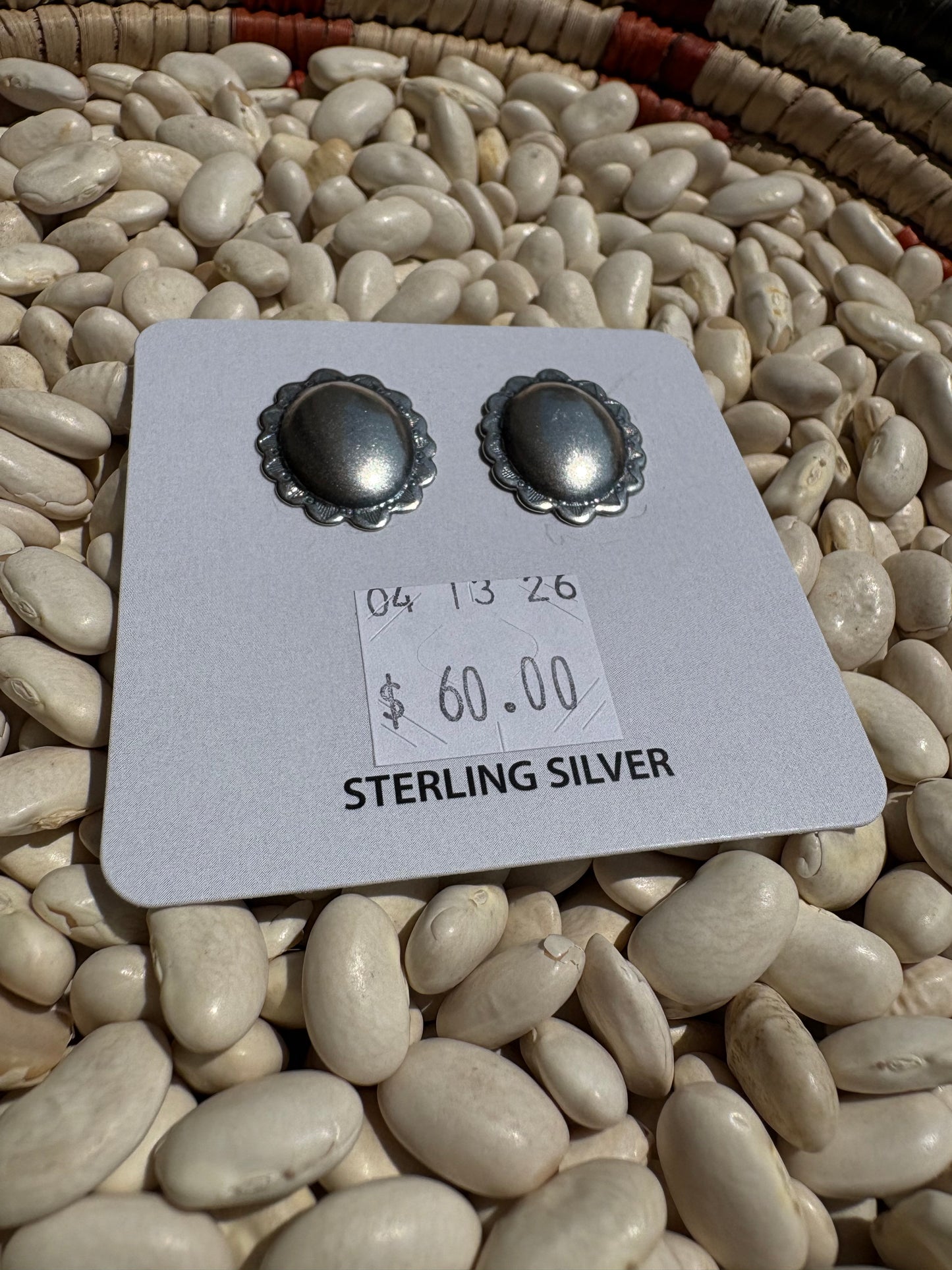 Plain Jane Silver Everyday Stud