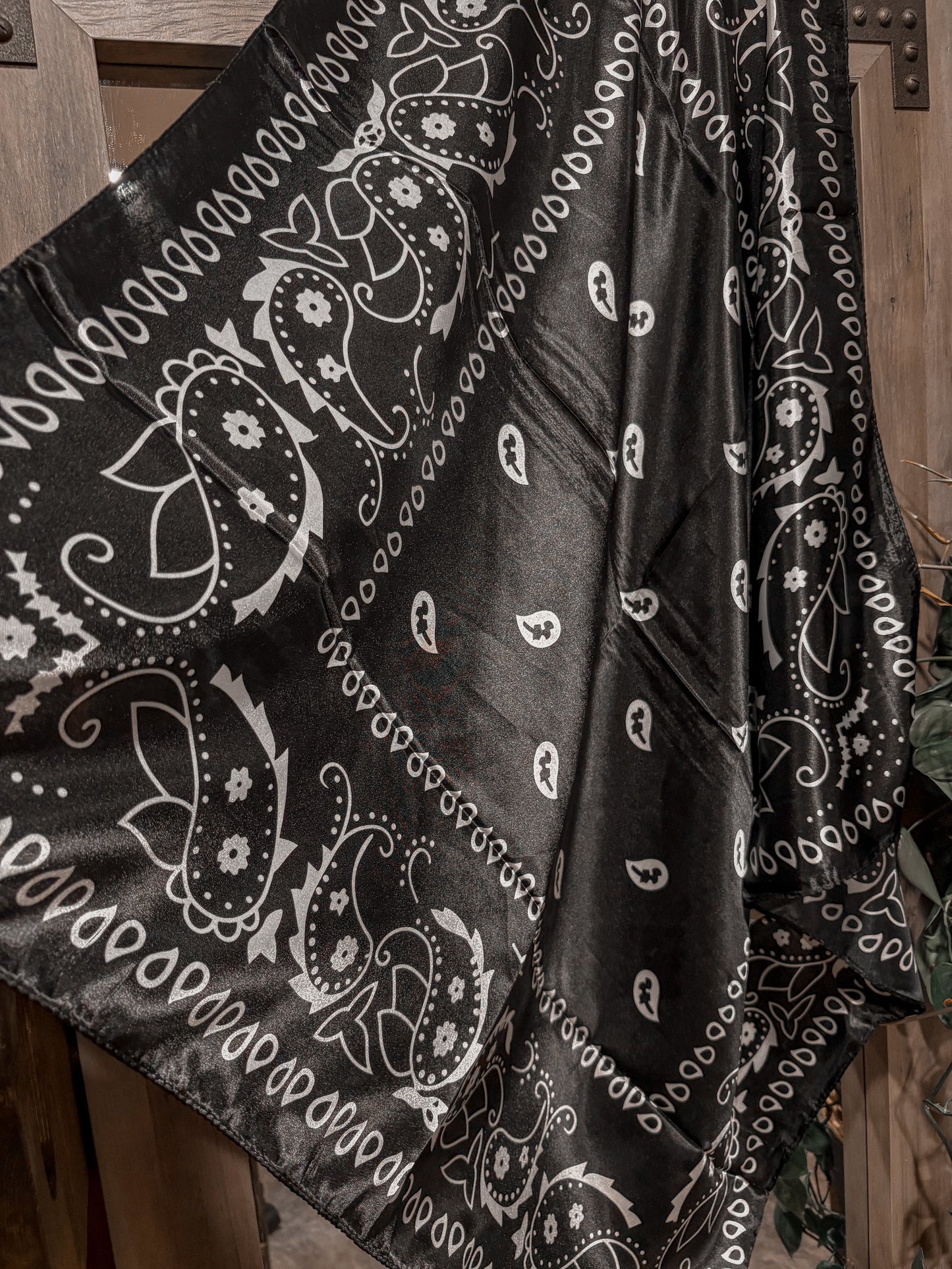 Black & White Wild Rag