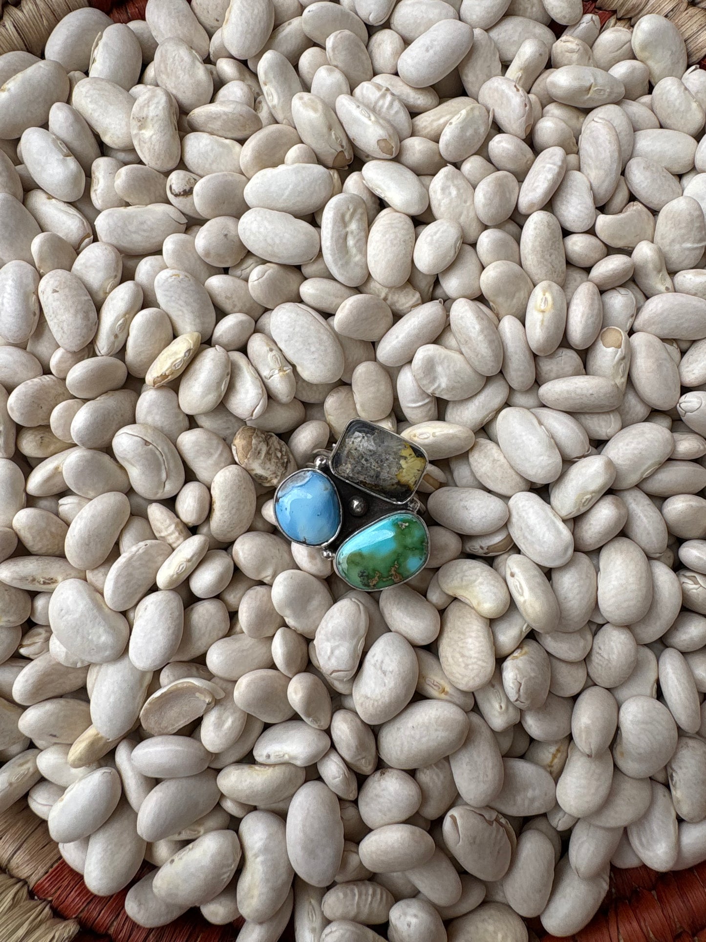 Multi Stone Cluster Ring
